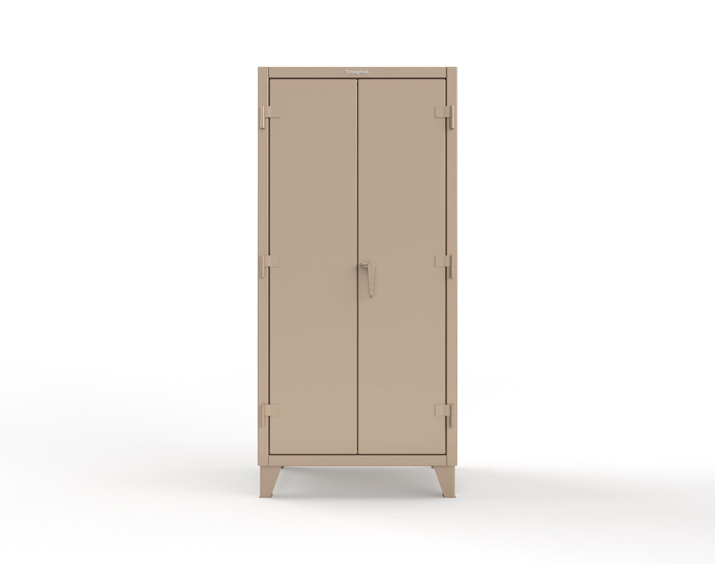 Extreme Duty 12 GA Rigging Cabinet with 12 Hooks - 36 In. W x 24 In. D x 78 In. H - 36-240-12-1019