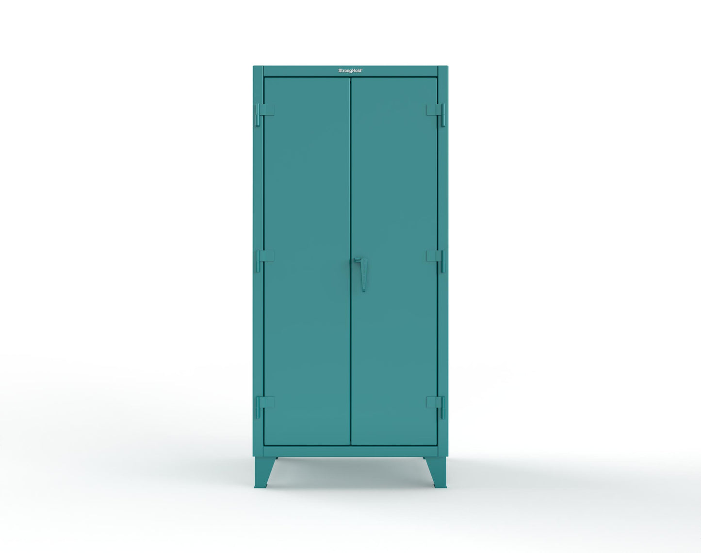 Extreme Duty 12 GA Rigging Cabinet with 12 Hooks - 36 In. W x 24 In. D x 78 In. H - 36-240-12-5021