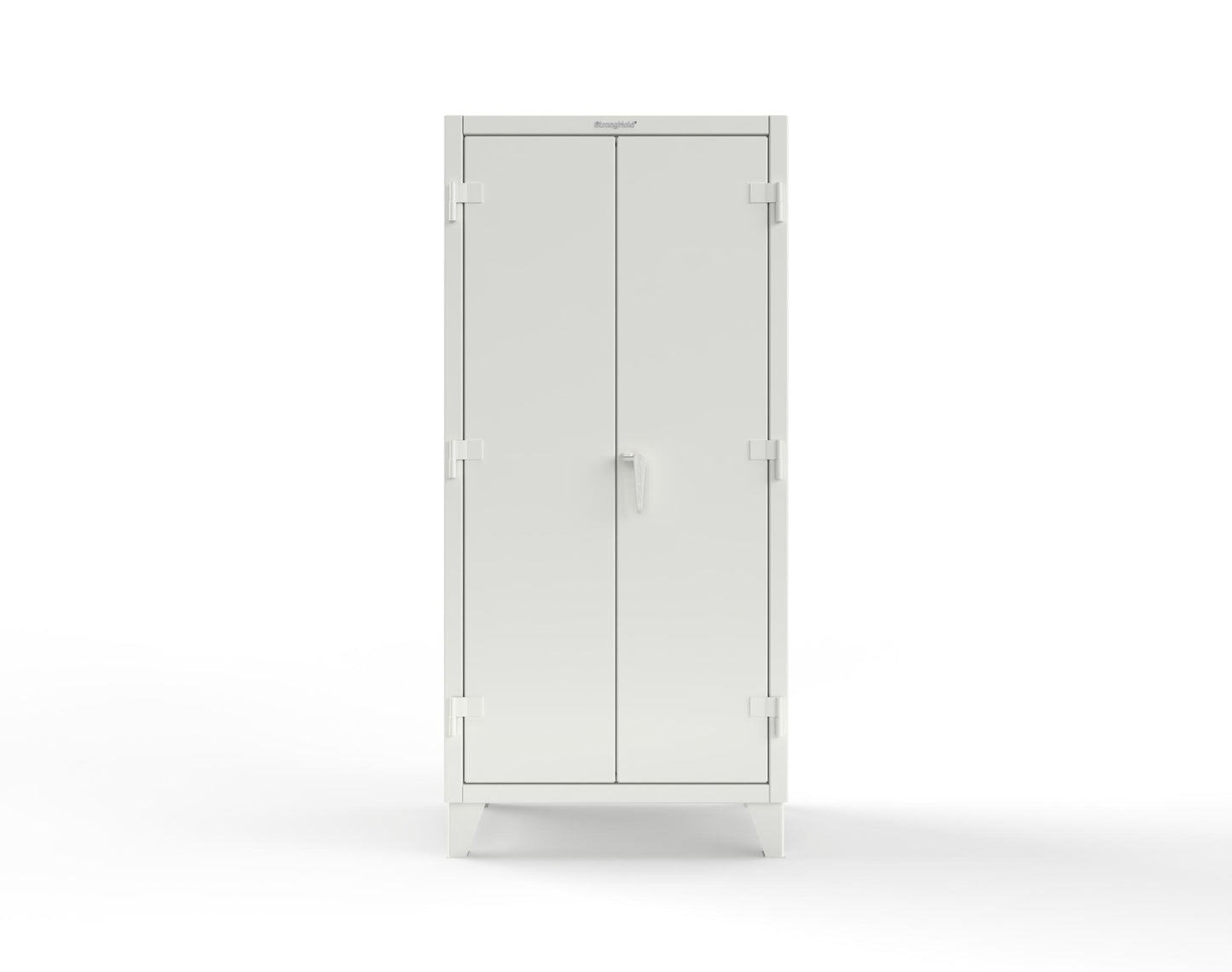Extreme Duty 12 GA Rigging Cabinet with 12 Hooks - 36 In. W x 24 In. D x 78 In. H - 36-240-12-9003