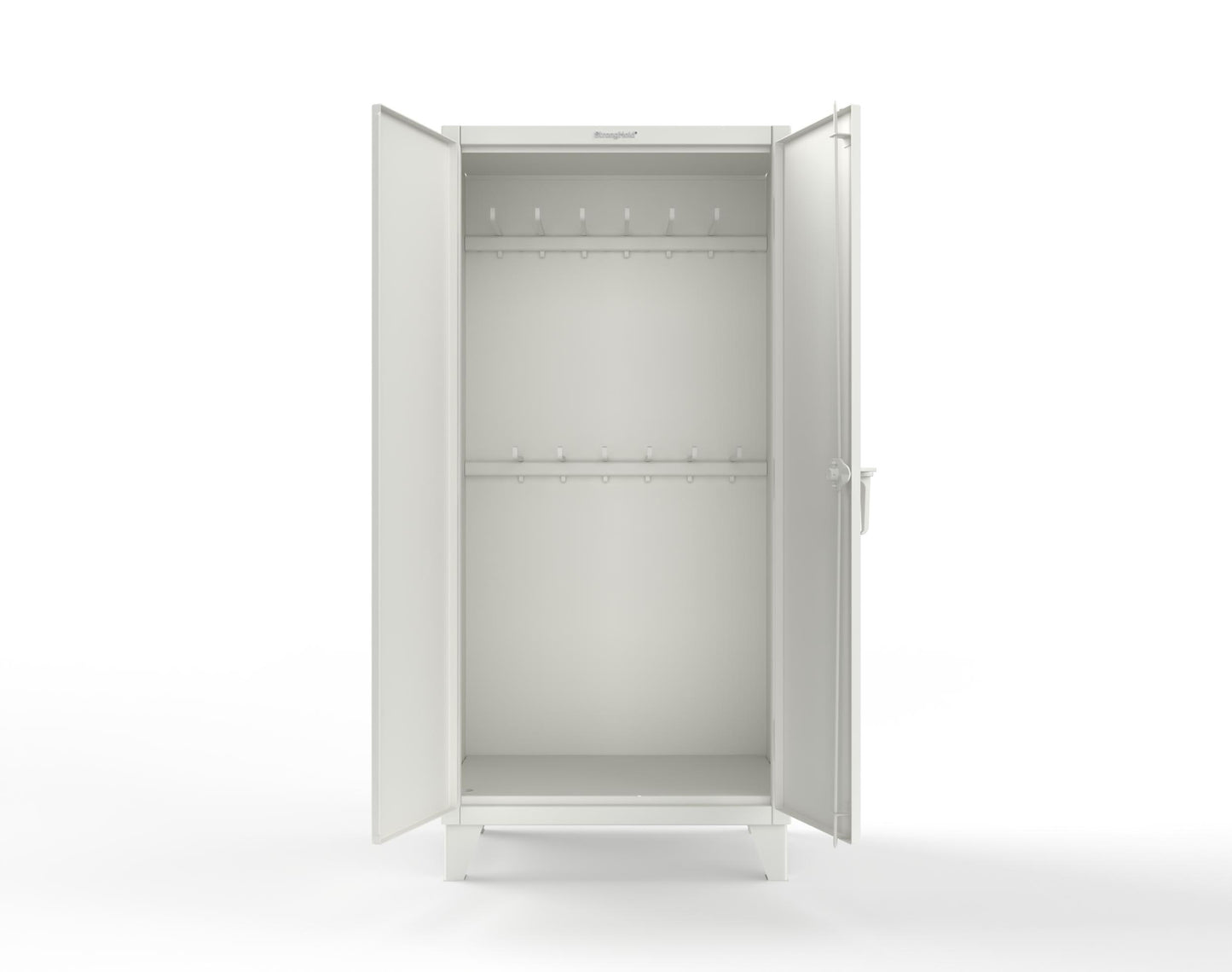 Extreme Duty 12 GA Rigging Cabinet with 12 Hooks - 36 In. W x 24 In. D x 78 In. H - 36-240-12-9003