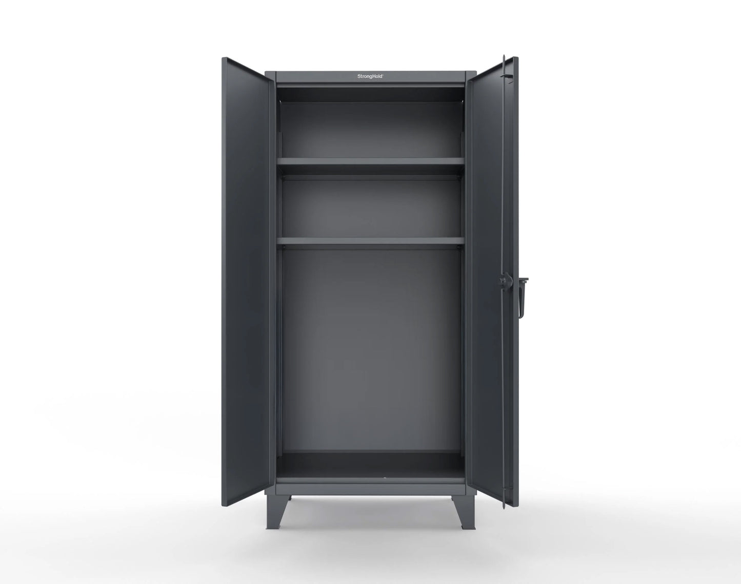 Extreme Duty 12 GA Cabinet with 2 Shelves - 36 In. W x 24 In. D x 78 In. H