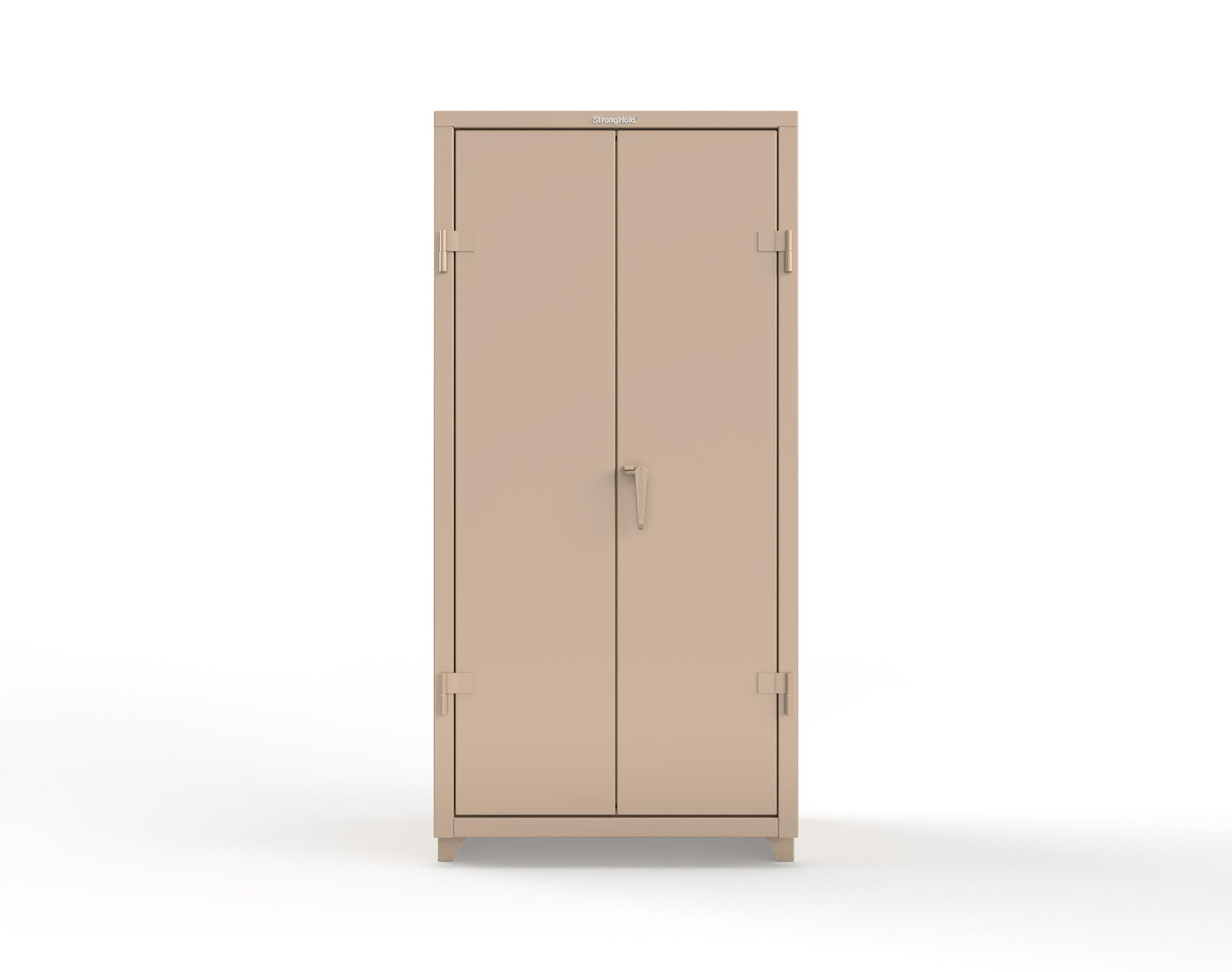Extra Heavy Duty 14 GA Cabinet with 7 Drawers, 2 Shelves - 36 In. W x 24 In. D x 75 In. H - 36-242-7DB-L-1019