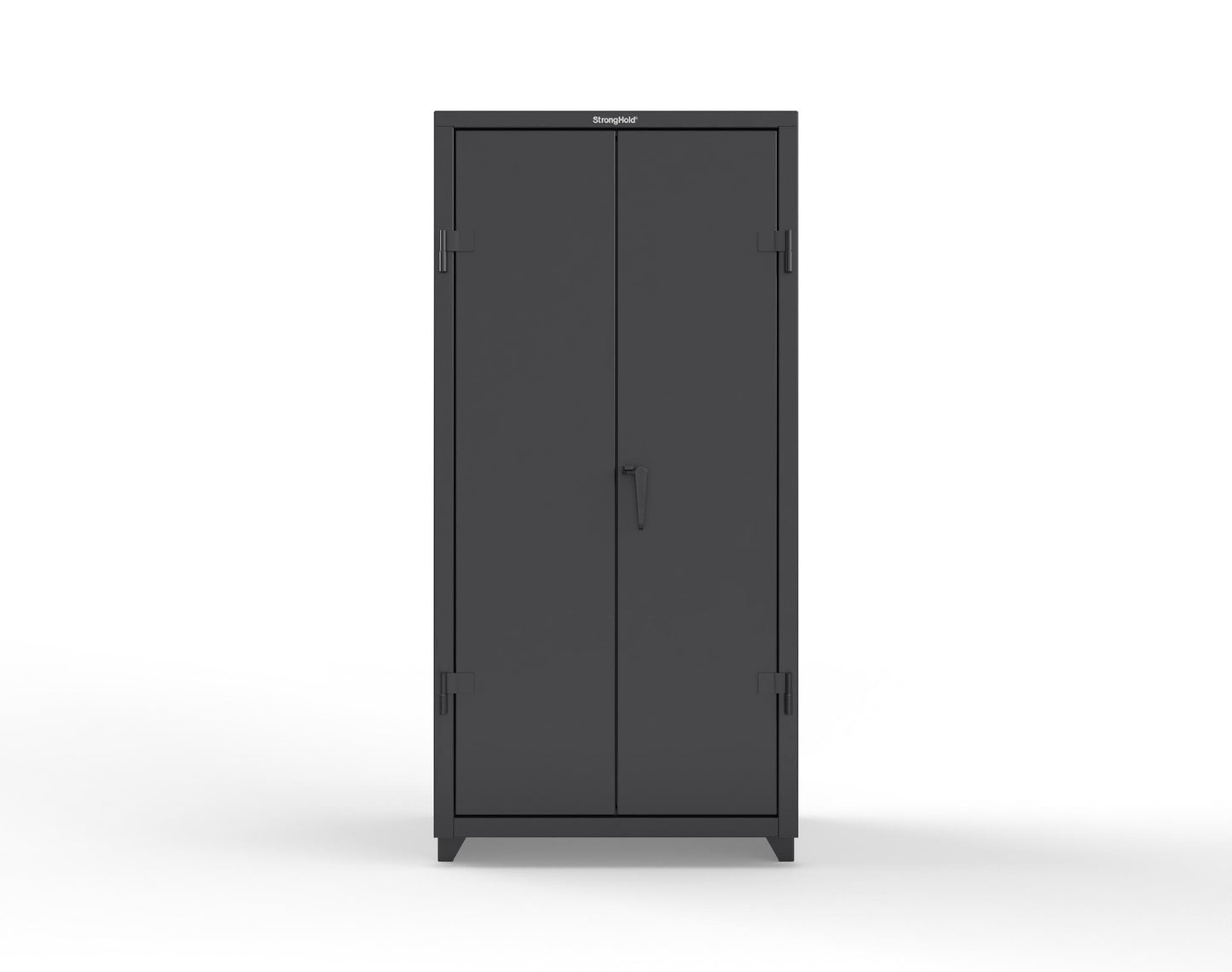 Extra Heavy Duty 14 GA Cabinet with 7 Drawers, 2 Shelves - 36 In. W x 24 In. D x 75 In. H - 36-242-7DB-L-9005