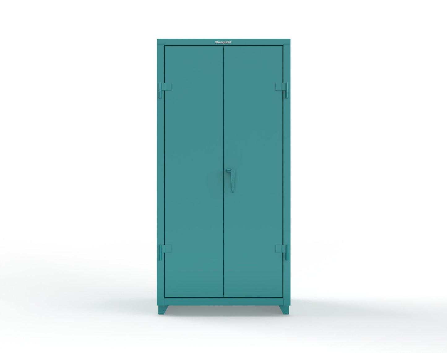 Extra Heavy Duty 14 GA Cabinet with 6 Half-Width Drawers, 3 Shelves - 36 In. W x 24 In. D x 75 In. H - 36-243-6/5DB-L-5021