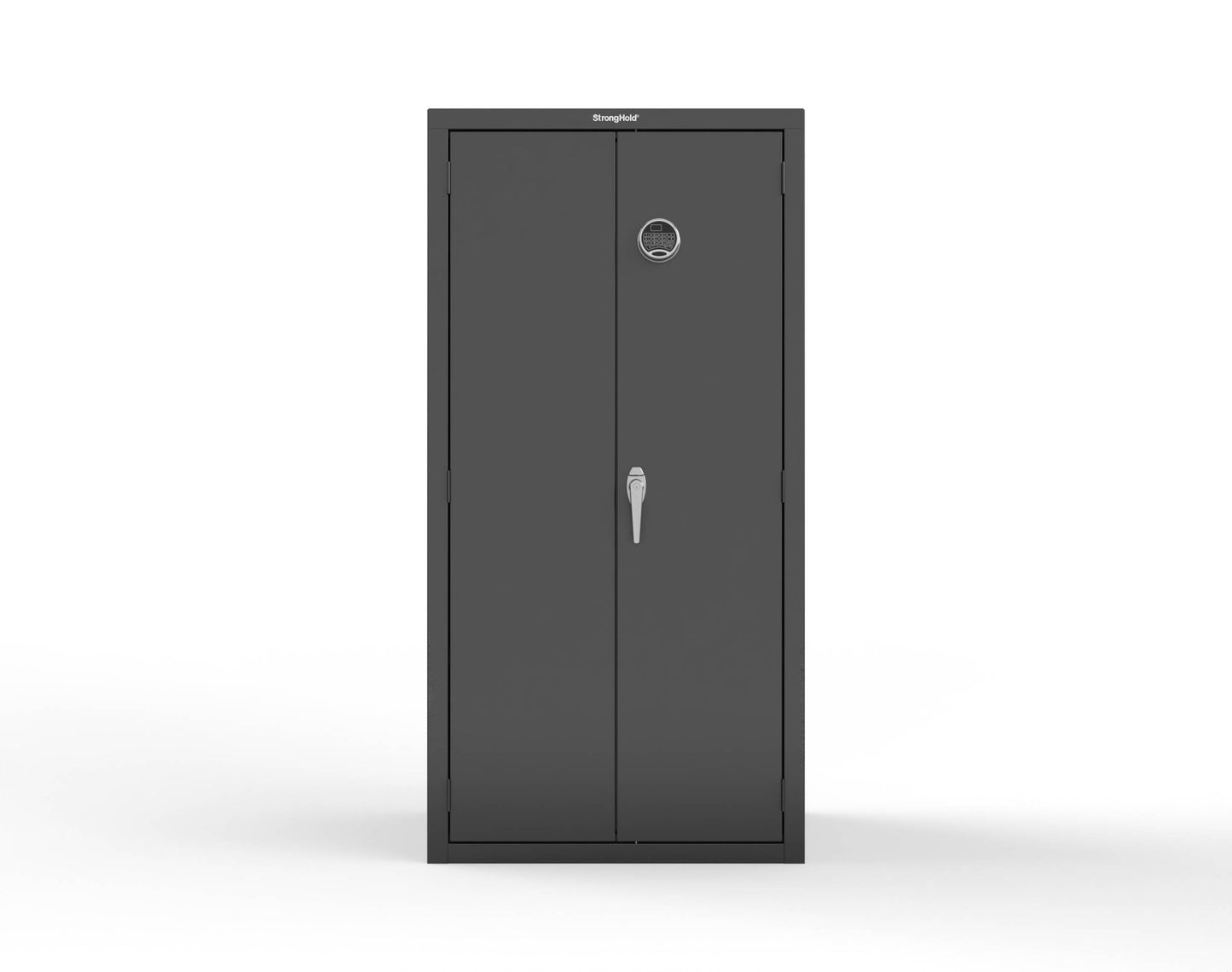 Heavy Duty 18 GA Cabinet with Electronic Entry Lock - 36 in. W x 24 in. D x 72 in. H - 36-243-AT-P-9005