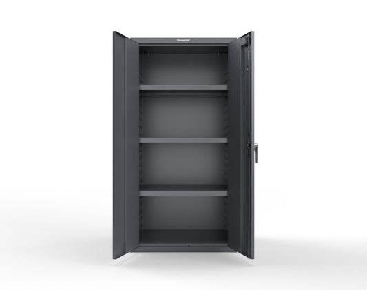 Heavy Duty 18 GA Cabinet with Electronic Entry Lock - 36 in. W x 24 in. D x 72 in. H - 36-243-AT-P-7024