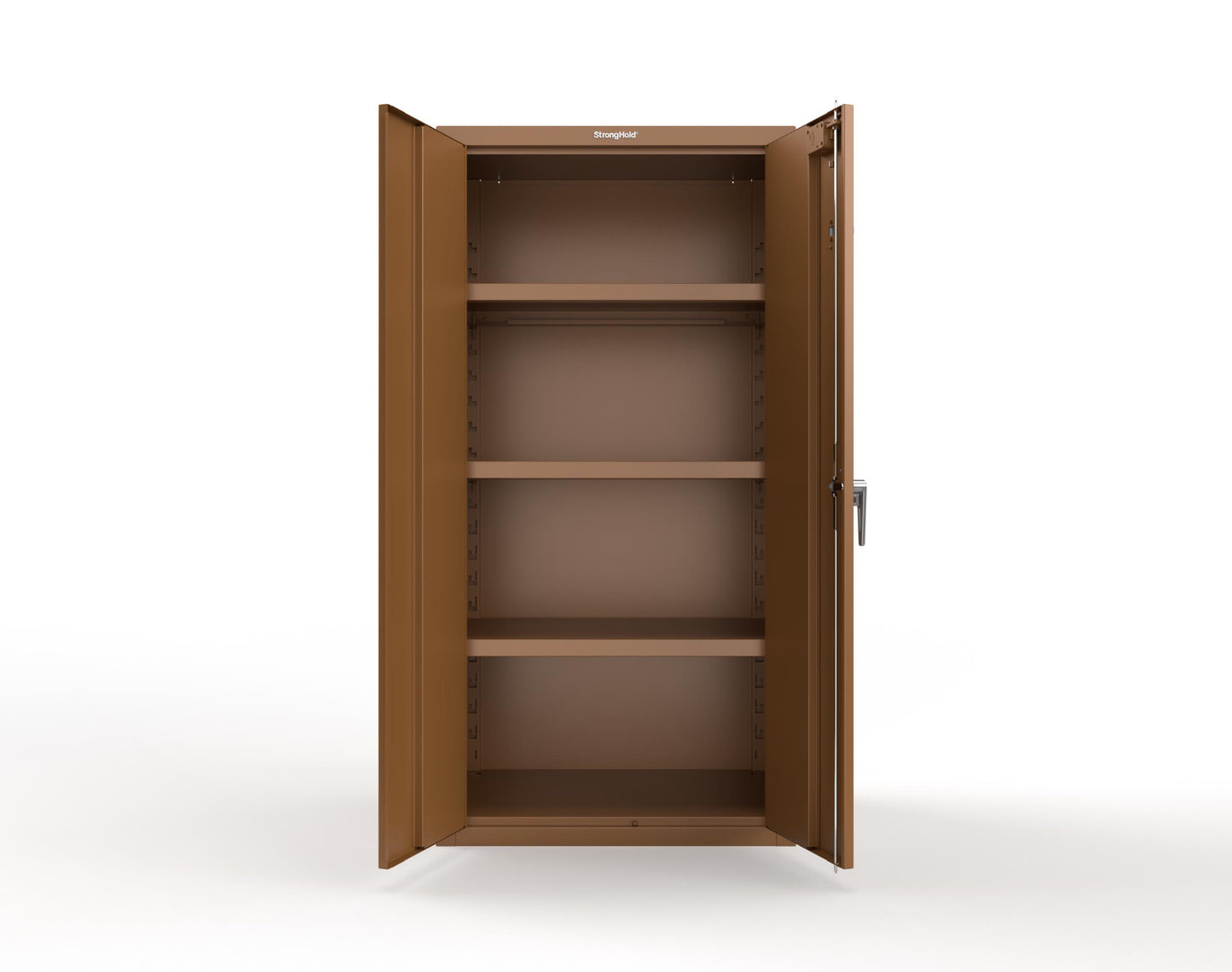 Heavy Duty 18 GA Cabinet with Electronic Entry Lock - 36 in. W x 24 in. D x 72 in. H - 36-243-AT-P-8008