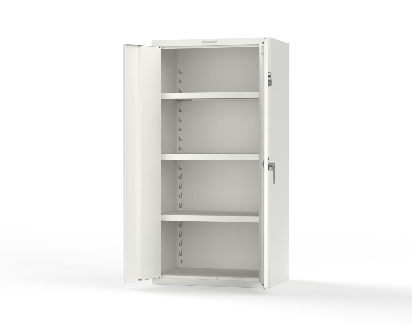 Heavy Duty 18 GA Cabinet with Electronic Entry Lock - 36 in. W x 24 in. D x 72 in. H - 36-243-AT-P-9003