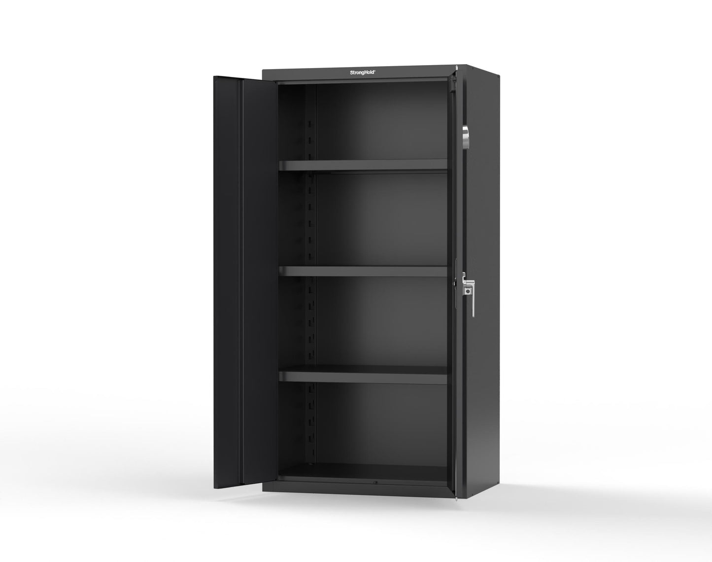 Heavy Duty 18 GA Cabinet with Electronic Entry Lock - 36 in. W x 24 in. D x 72 in. H - 36-243-AT-P-9005