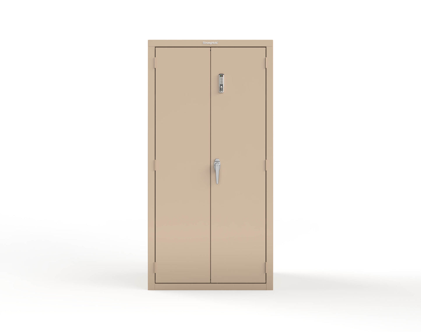 Heavy Duty 18 GA Cabinet with Electronic Entry Lock - 36 in. W x 24 in. D x 72 in. H - 36-243-EK-P-1019