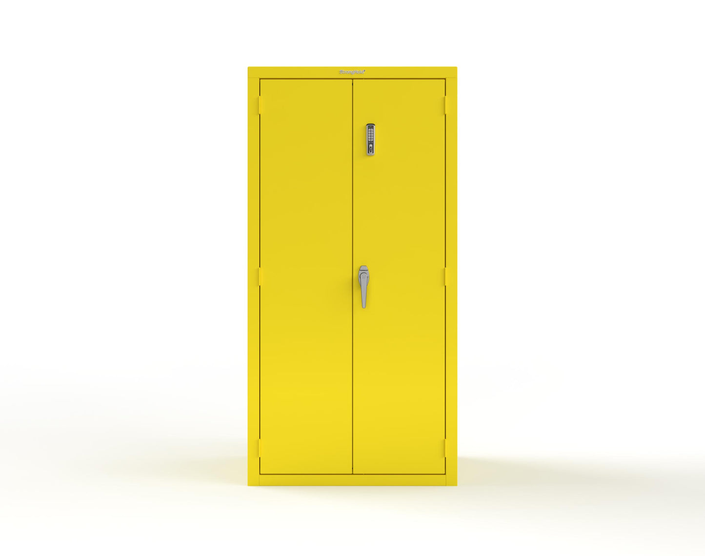 Heavy Duty 18 GA Cabinet with Electronic Entry Lock - 36 in. W x 24 in. D x 72 in. H - 36-243-EK-P-1021