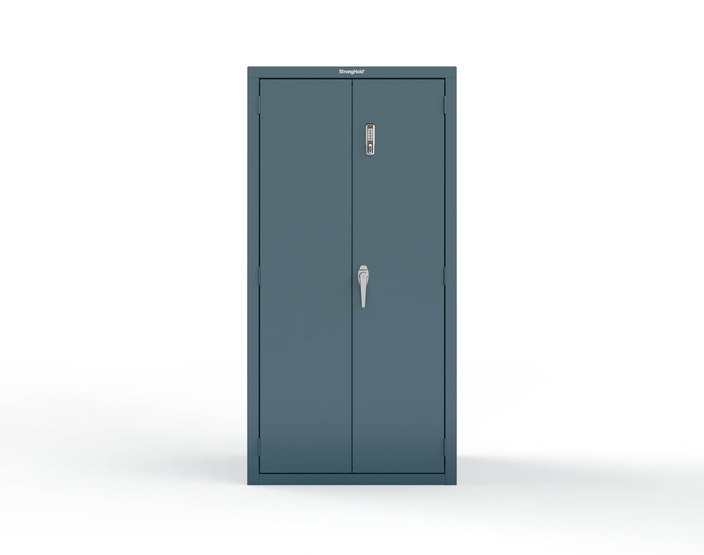 Heavy Duty 18 GA Cabinet with Electronic Entry Lock - 36 in. W x 24 in. D x 72 in. H - 36-243-EK-P-5001