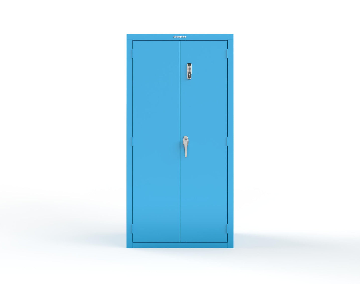 Heavy Duty 18 GA Cabinet with Electronic Entry Lock - 36 in. W x 24 in. D x 72 in. H - 36-243-EK-P-5012