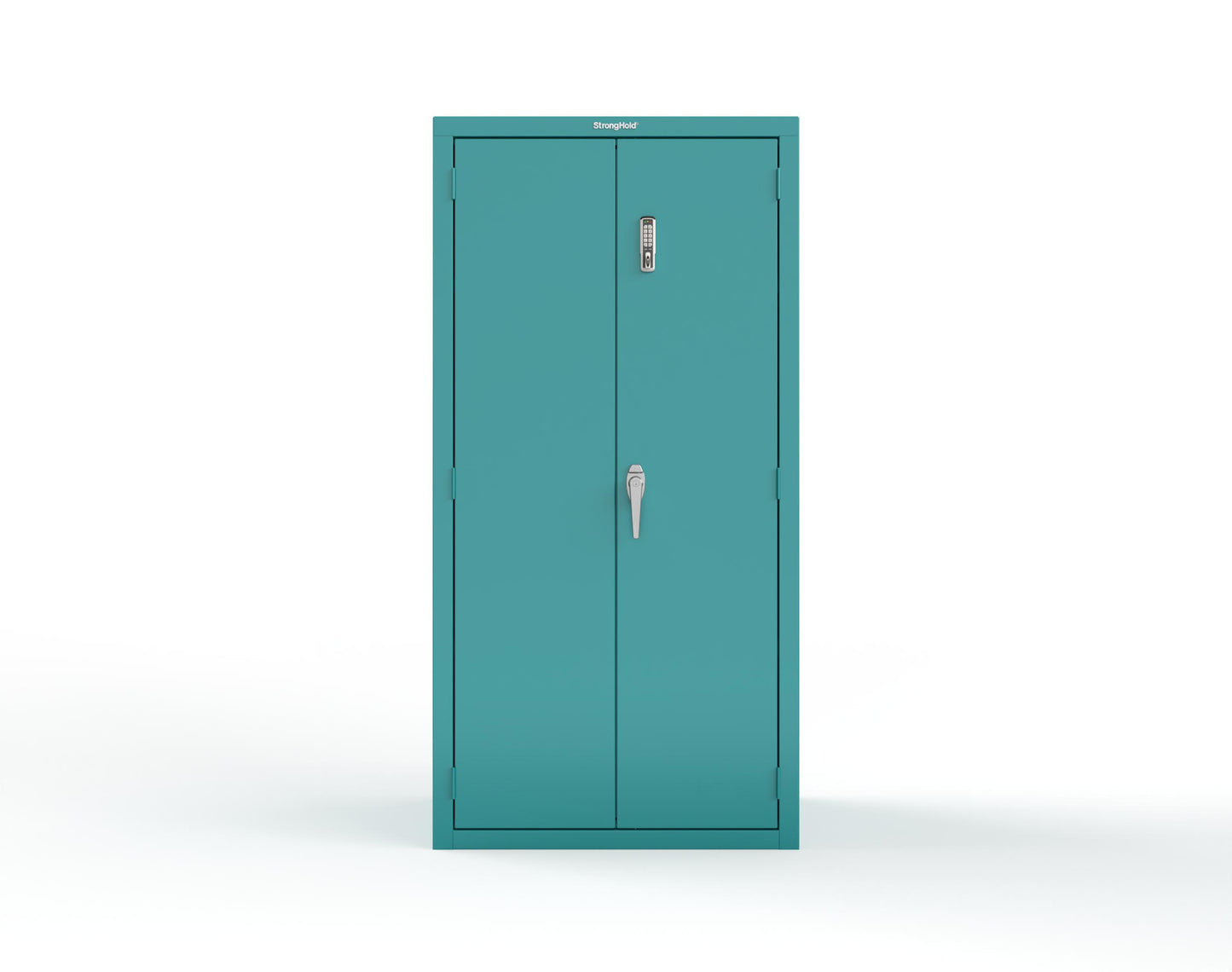 Heavy Duty 18 GA Cabinet with Electronic Entry Lock - 36 in. W x 24 in. D x 72 in. H - 36-243-EK-P-5021