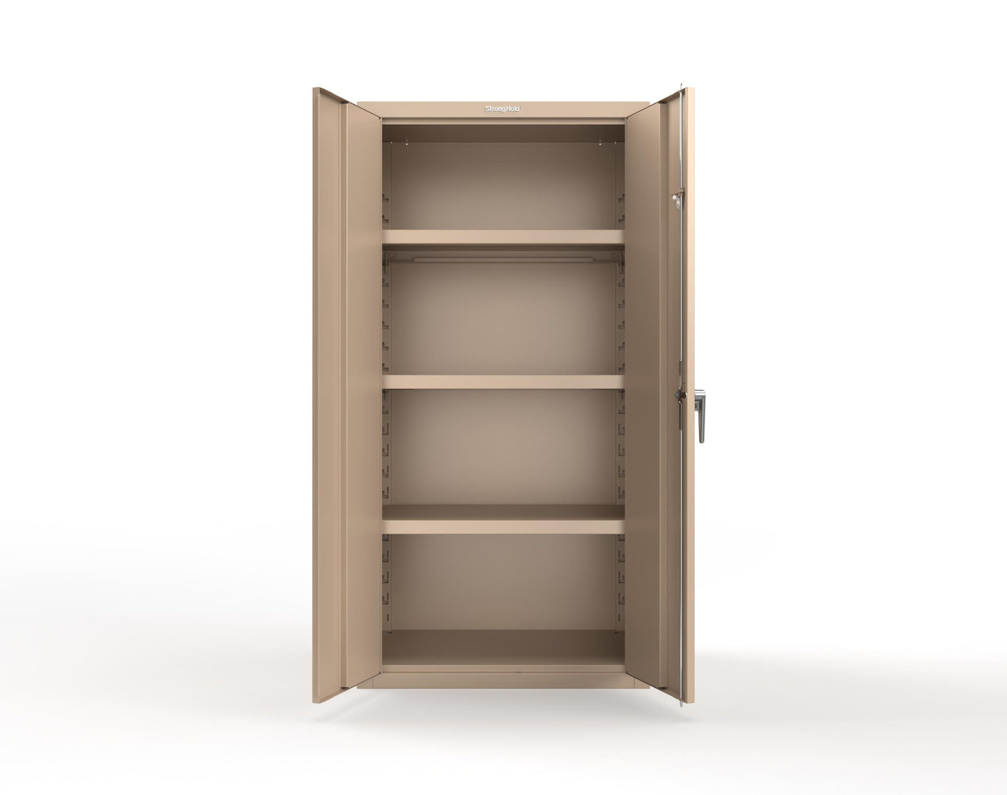Heavy Duty 18 GA Cabinet with Electronic Entry Lock - 36 in. W x 24 in. D x 72 in. H - 36-243-EK-P-1019