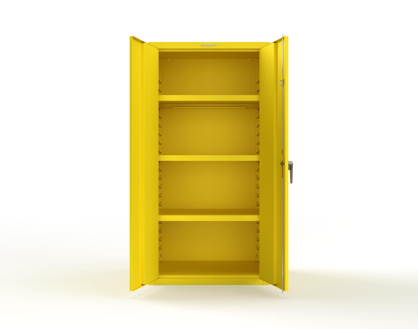 Heavy Duty 18 GA Cabinet with Electronic Entry Lock - 36 in. W x 24 in. D x 72 in. H - 36-243-EK-P-1021