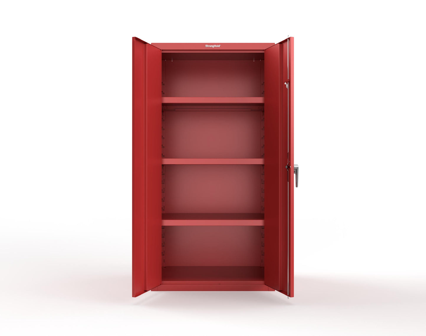 Heavy Duty 18 GA Cabinet with Electronic Entry Lock - 36 in. W x 24 in. D x 72 in. H - 36-243-EK-P-3001