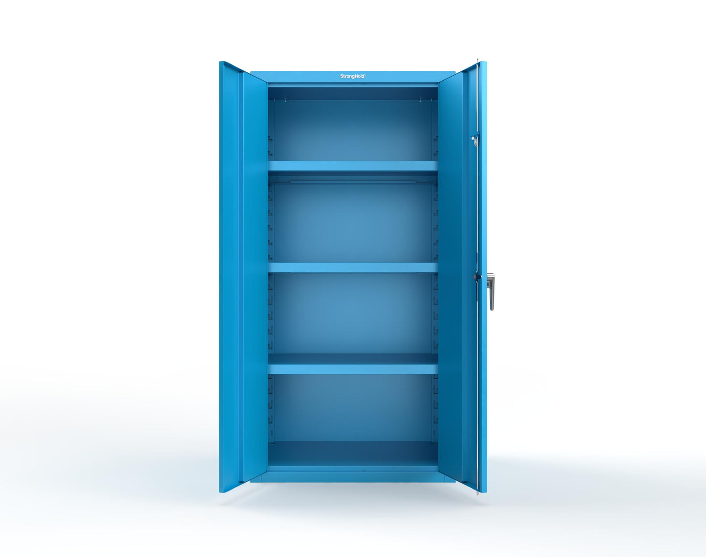Heavy Duty 18 GA Cabinet with Electronic Entry Lock - 36 in. W x 24 in. D x 72 in. H - 36-243-EK-P-5012