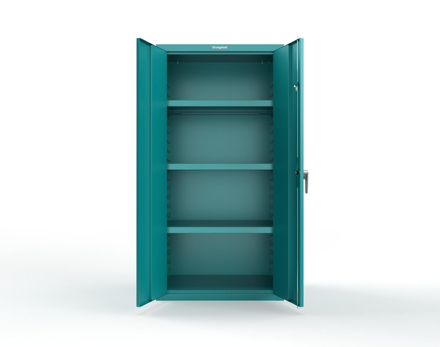 Heavy Duty 18 GA Cabinet with Electronic Entry Lock - 36 in. W x 24 in. D x 72 in. H - 36-243-EK-P-5021