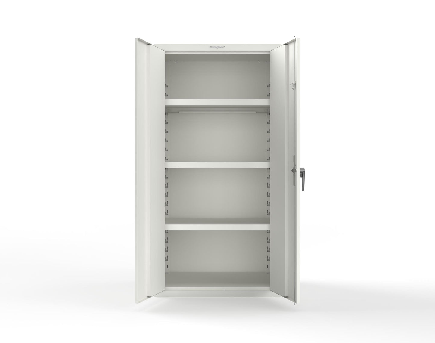 Heavy Duty 18 GA Cabinet with Electronic Entry Lock - 36 in. W x 24 in. D x 72 in. H - 36-243-EK-P-9003