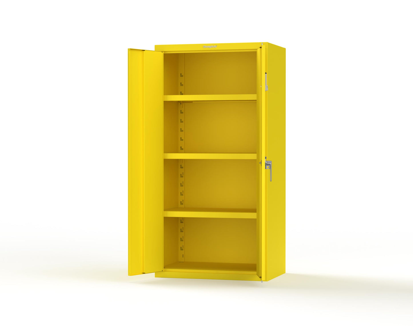 Heavy Duty 18 GA Cabinet with Electronic Entry Lock - 36 in. W x 24 in. D x 72 in. H - 36-243-EK-P-1021
