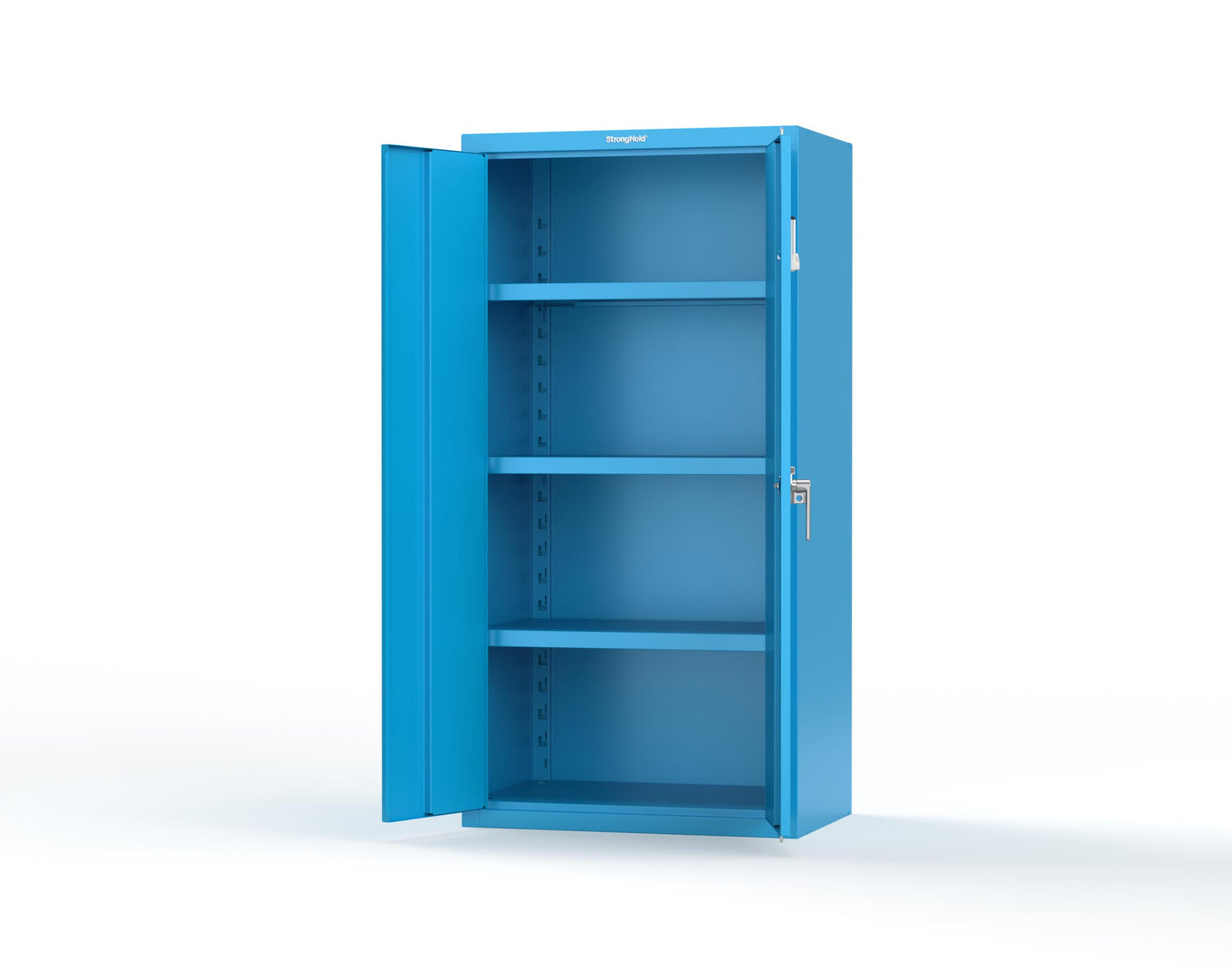 Heavy Duty 18 GA Cabinet with Electronic Entry Lock - 36 in. W x 24 in. D x 72 in. H - 36-243-EK-P-5012
