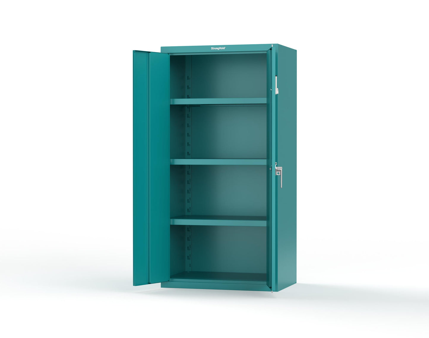 Heavy Duty 18 GA Cabinet with Electronic Entry Lock - 36 in. W x 24 in. D x 72 in. H - 36-243-EK-P-5021