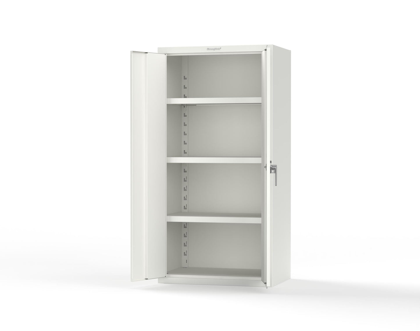 Heavy-Duty 18 GA Cabinet with 3 Shelves - 36 in. W x 24 in. D x 72 in. H - 36-243-P-9003