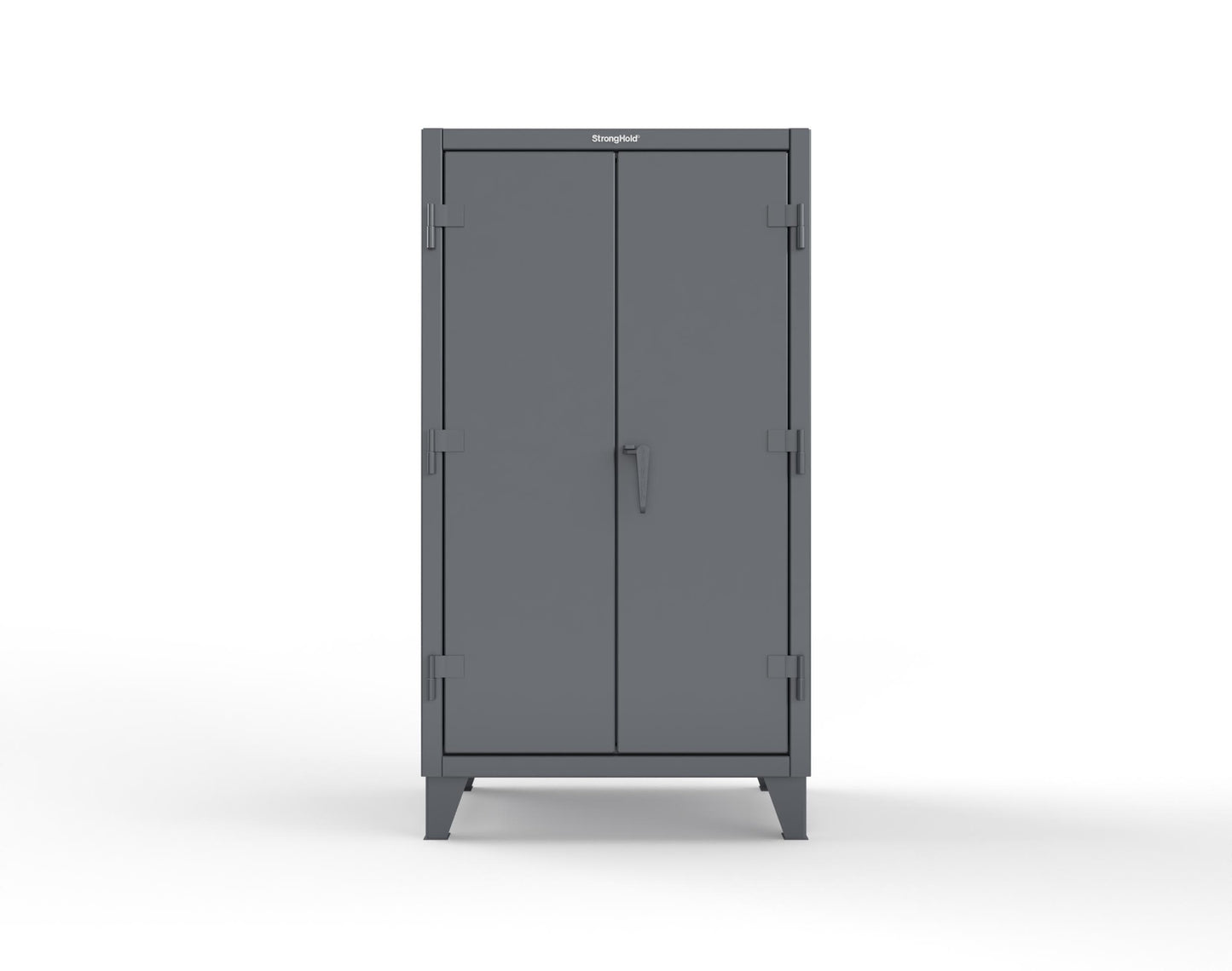 Extreme Duty 12 GA Cabinet with 3 Shelves - 36 In. W x 24 In. D x 78 In. H