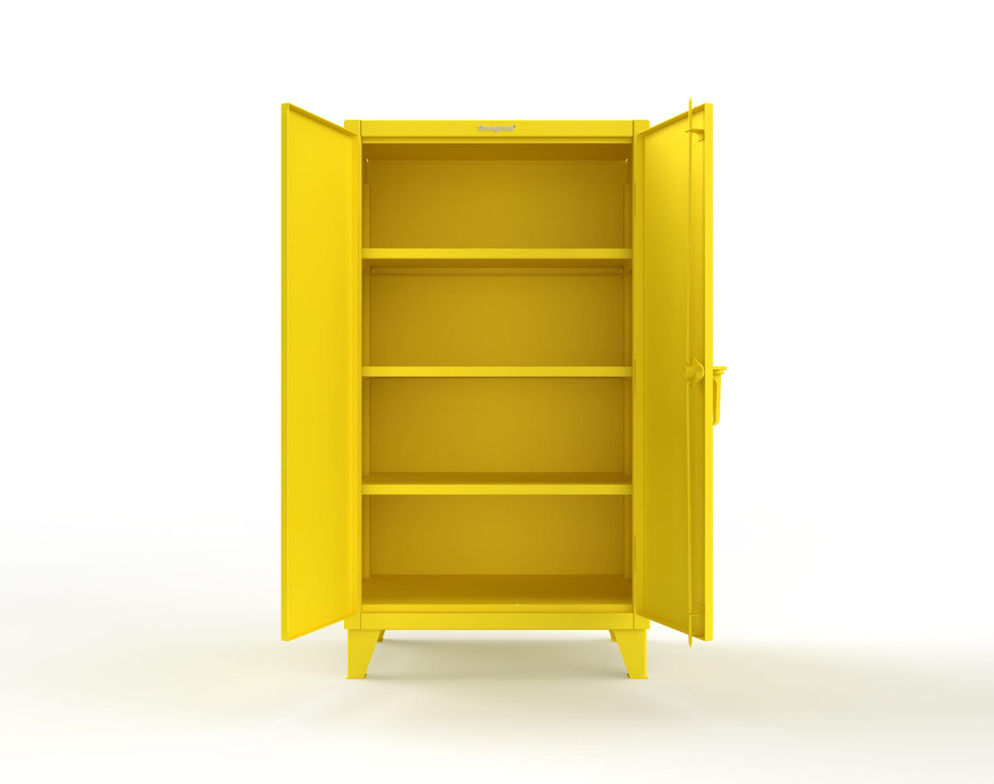 Extreme Duty 12 GA Cabinet with 3 Shelves - 36 In. W x 24 In. D x 78 In. H
