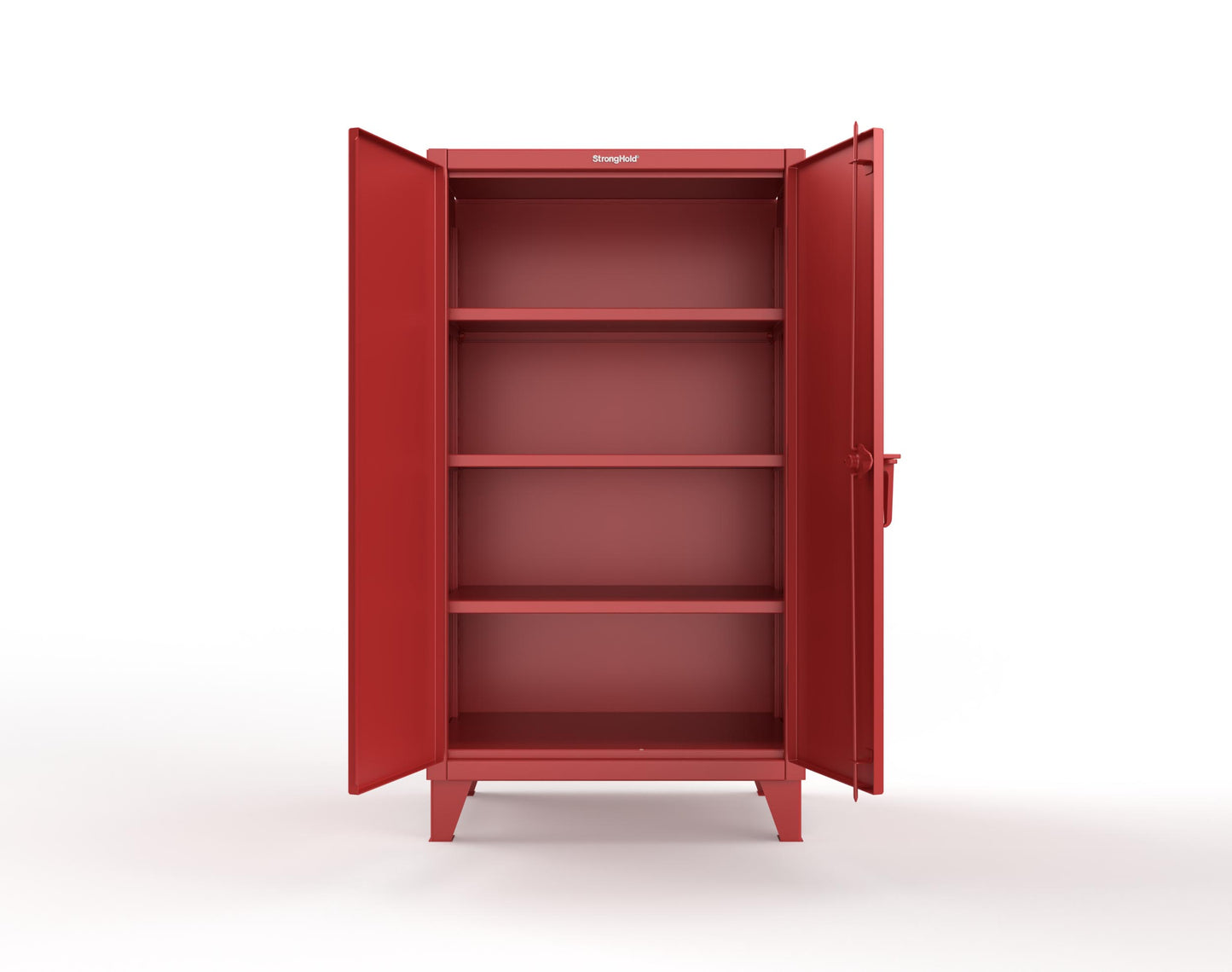 Extreme Duty 12 GA Cabinet with 3 Shelves - 36 In. W x 24 In. D x 78 In. H