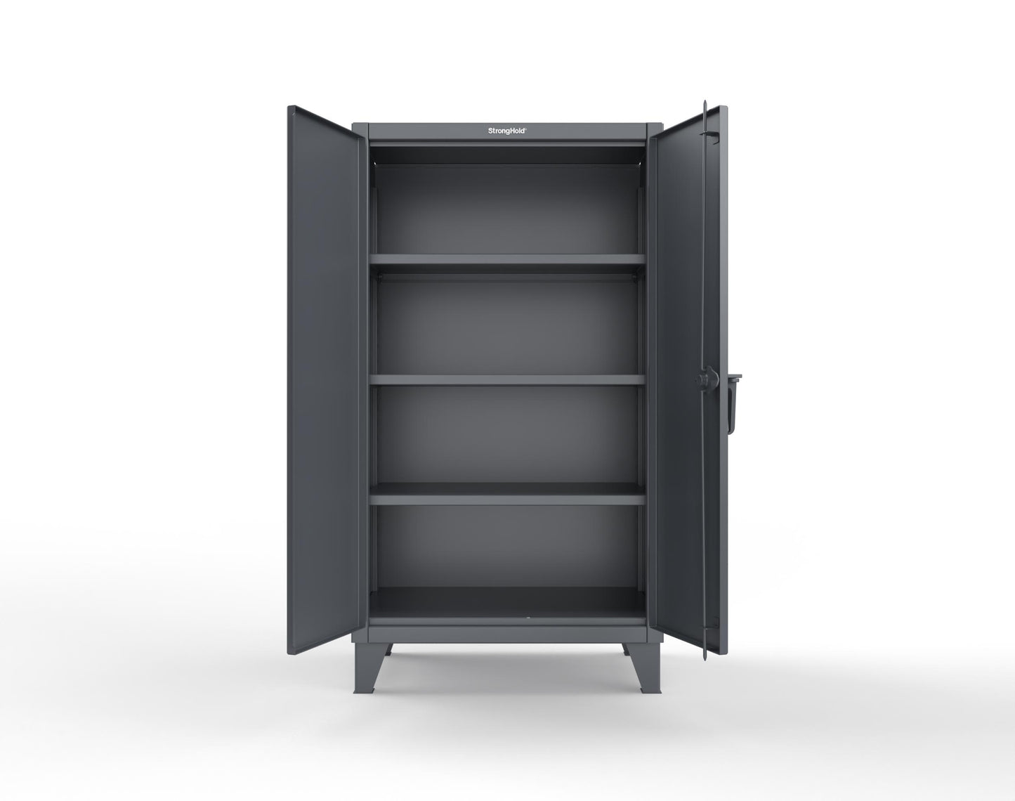 Extreme Duty 12 GA Cabinet with 3 Shelves - 36 In. W x 24 In. D x 78 In. H