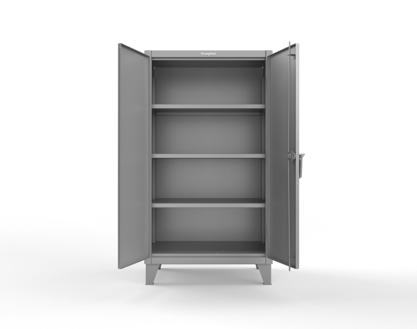 Extreme Duty 12 GA Cabinet with 3 Shelves - 36 In. W x 24 In. D x 78 In. H