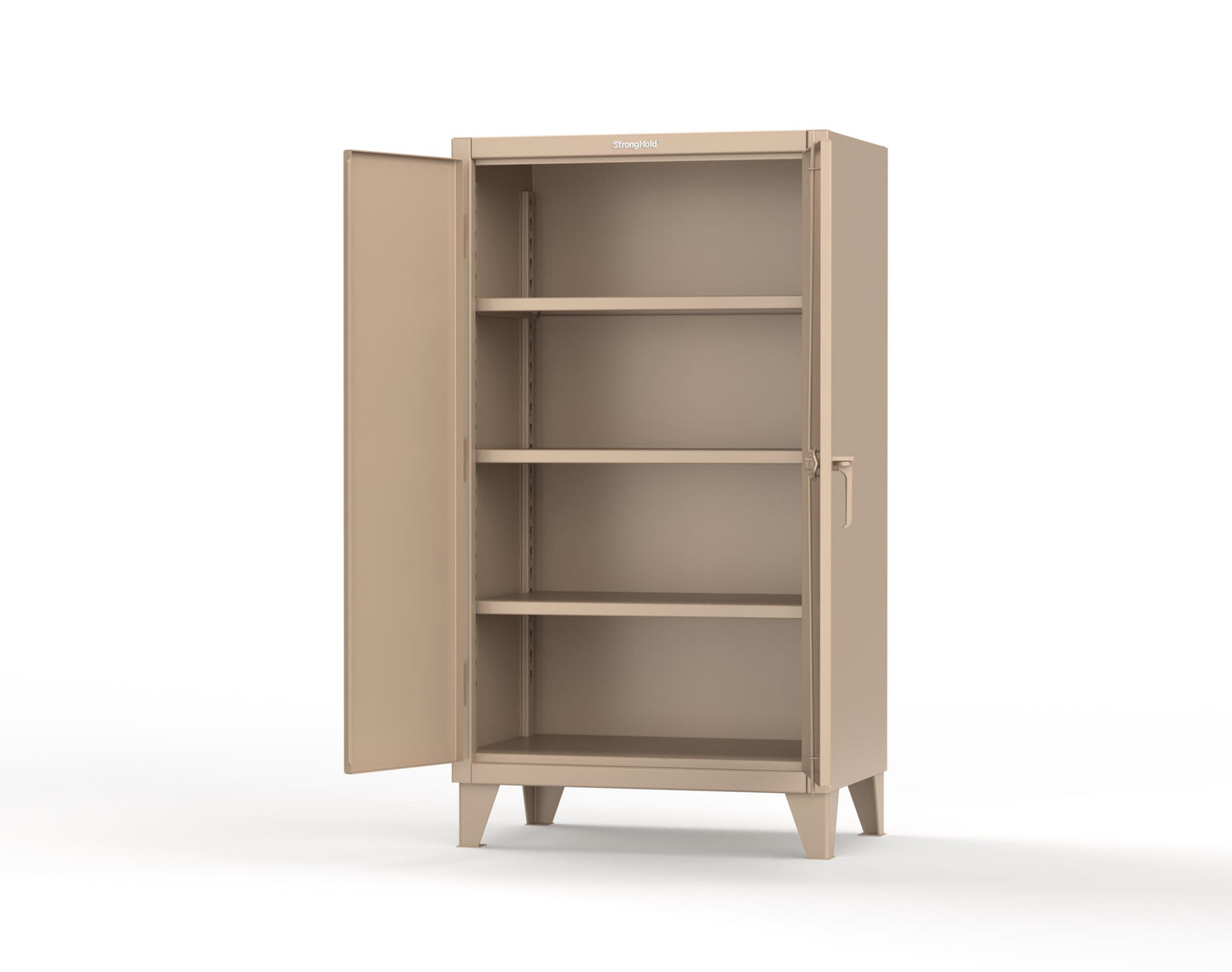 Extreme Duty 12 GA Cabinet with 3 Shelves - 36 In. W x 24 In. D x 78 In. H