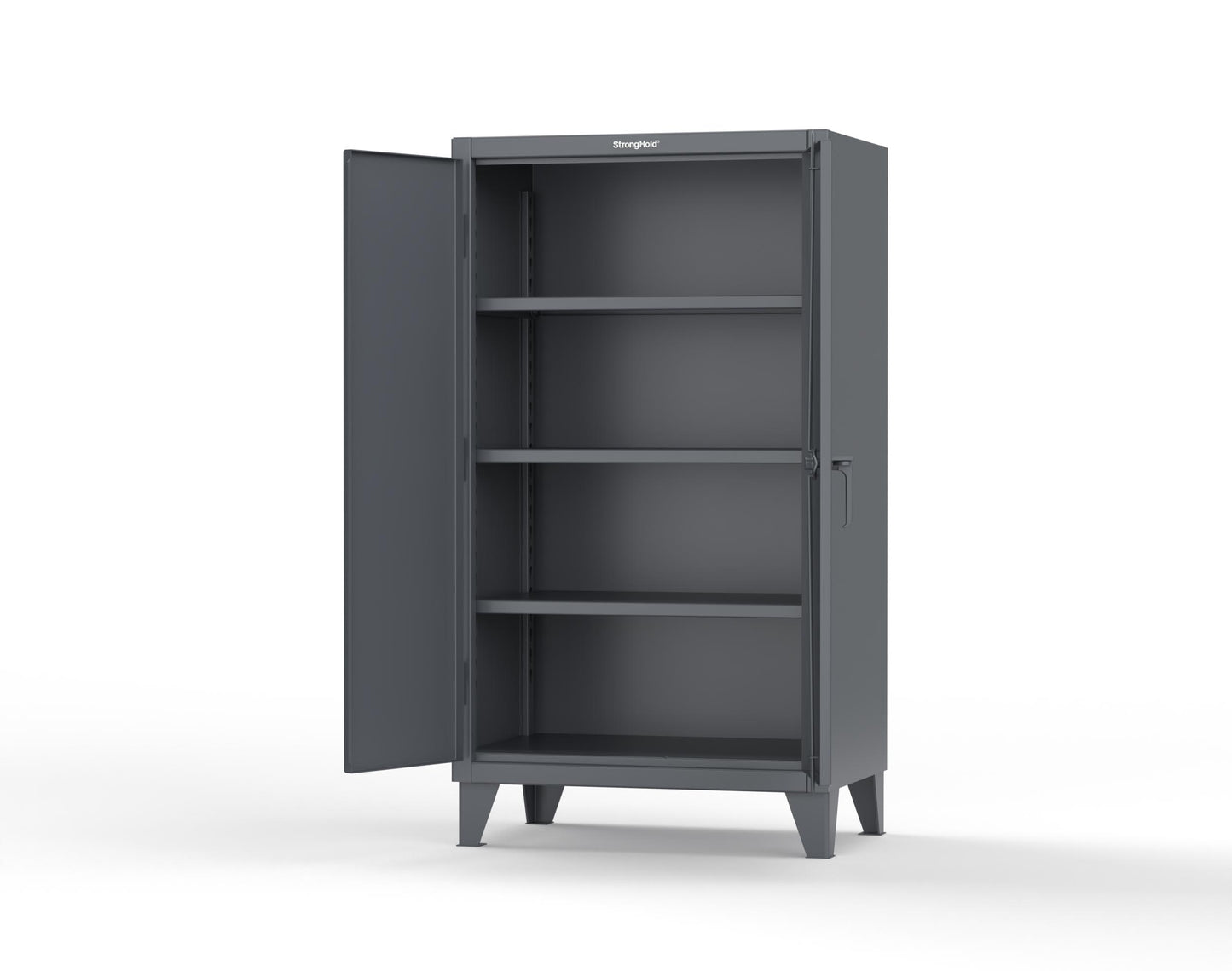 Extreme Duty 12 GA Cabinet with 3 Shelves - 36 In. W x 24 In. D x 78 In. H