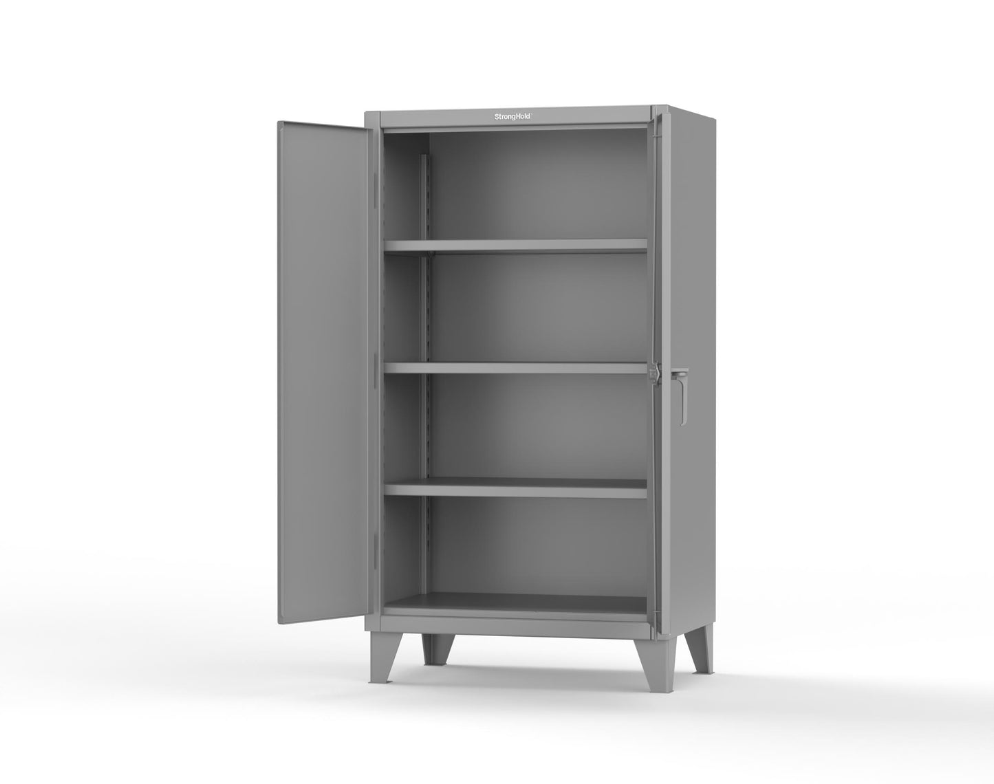 Extreme Duty 12 GA Cabinet with 3 Shelves - 36 In. W x 24 In. D x 78 In. H
