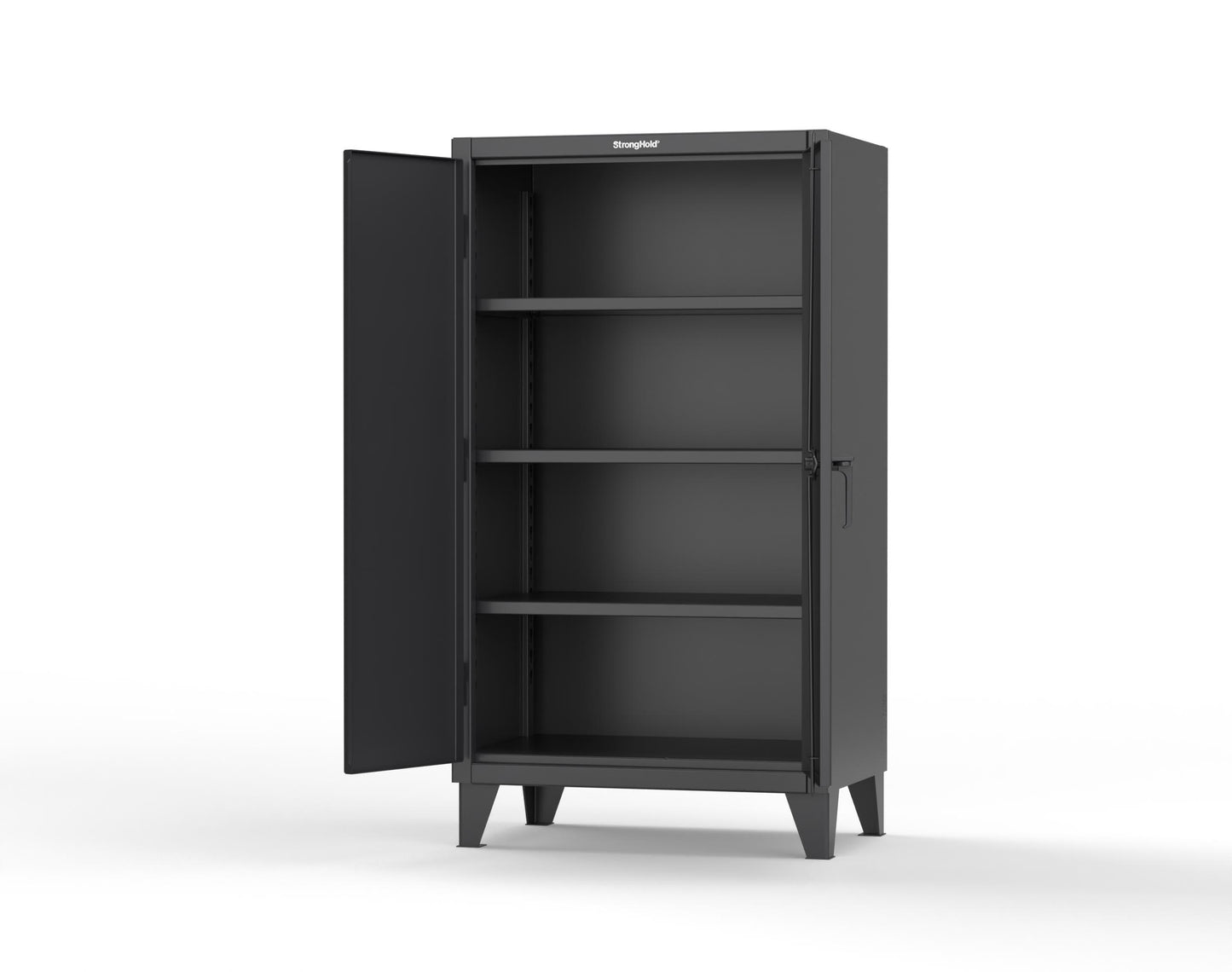 Extreme Duty 12 GA Cabinet with 3 Shelves - 36 In. W x 24 In. D x 78 In. H - 36-243-9005