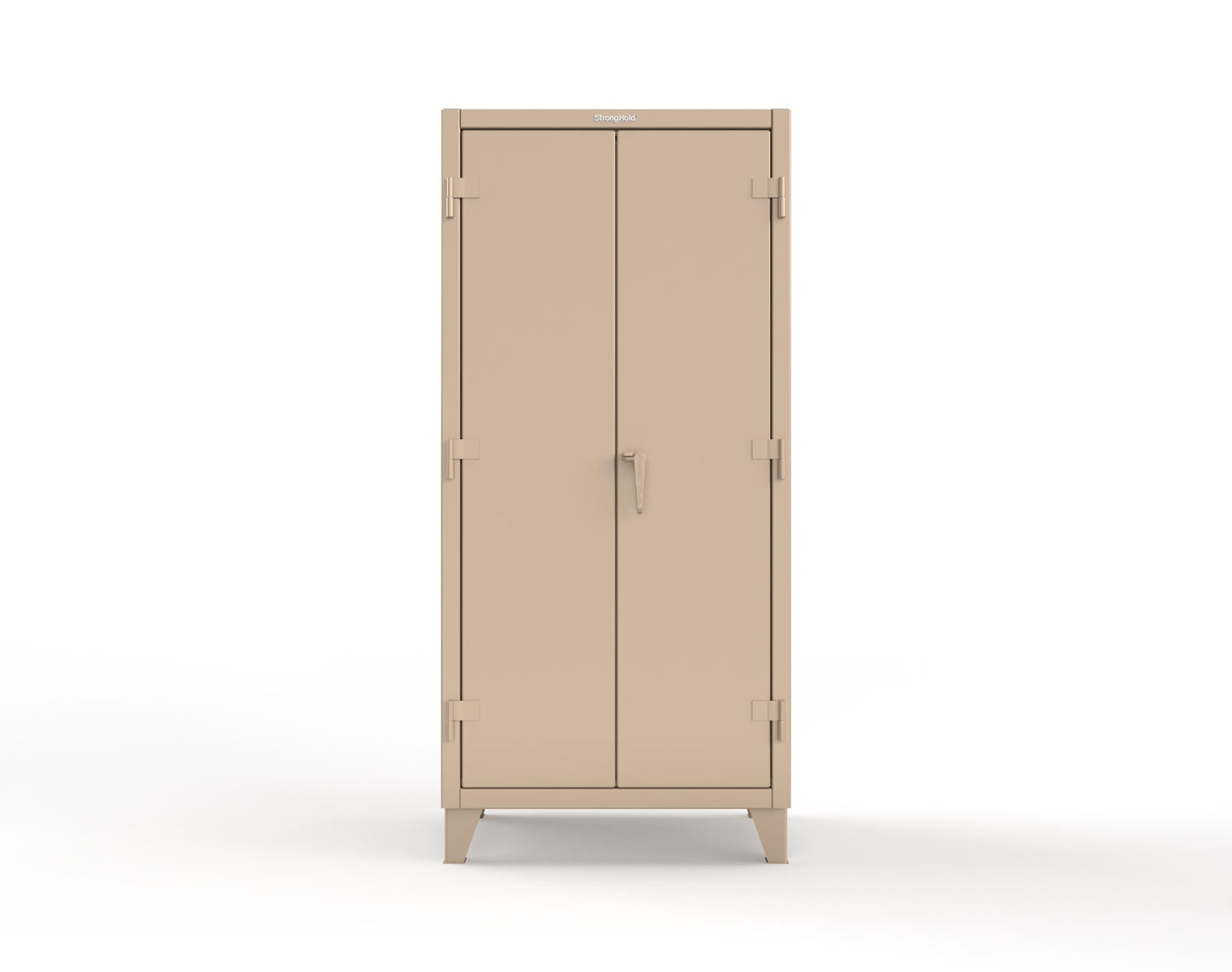 Extreme Duty 12 GA Cabinet with 6 Half-Width Drawers, 4 Shelves - 36 In. W x 24 In. D x 78 In. H - 36-244-6/5DB-1019