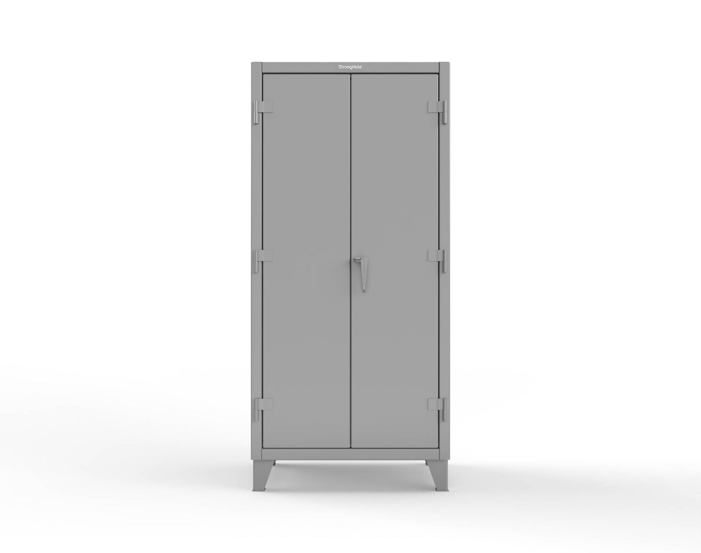 Extreme Duty 12 GA Cabinet with 6 Half-Width Drawers, 4 Shelves - 36 In. W x 24 In. D x 78 In. H - 36-244-6/5DB-7037