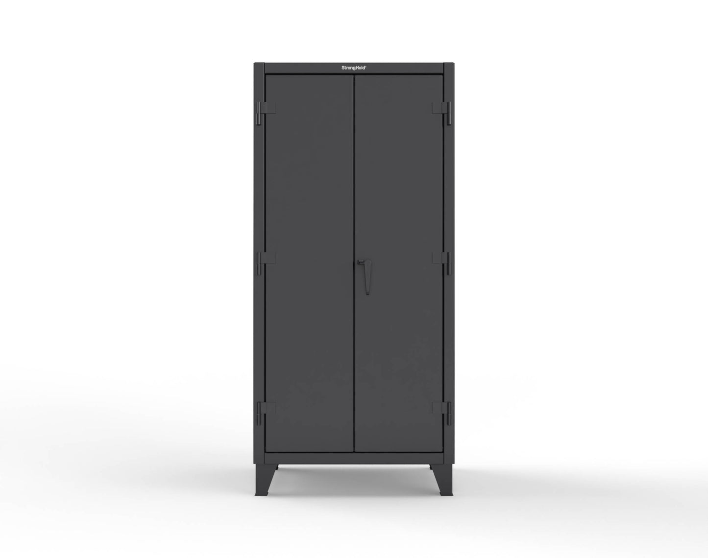 Extreme Duty 12 GA Cabinet with 6 Half-Width Drawers, 4 Shelves - 36 In. W x 24 In. D x 78 In. H - 36-244-6/5DB-9005