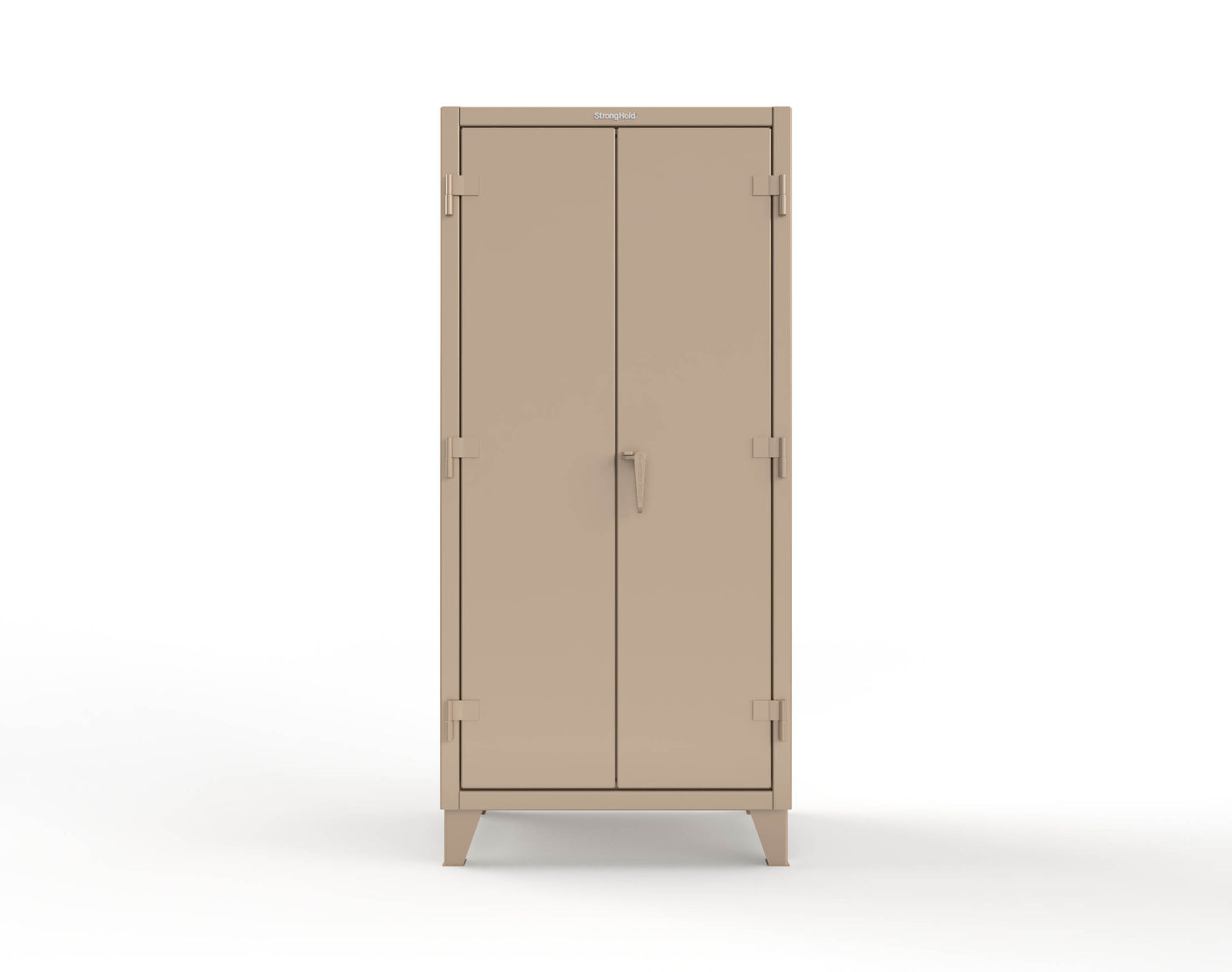Extreme Duty 12 GA Rigging Cabinet with Hooks - 36 In. W x 24 In. D x 78 In. H - 36-BB-240W/Hooks-1019