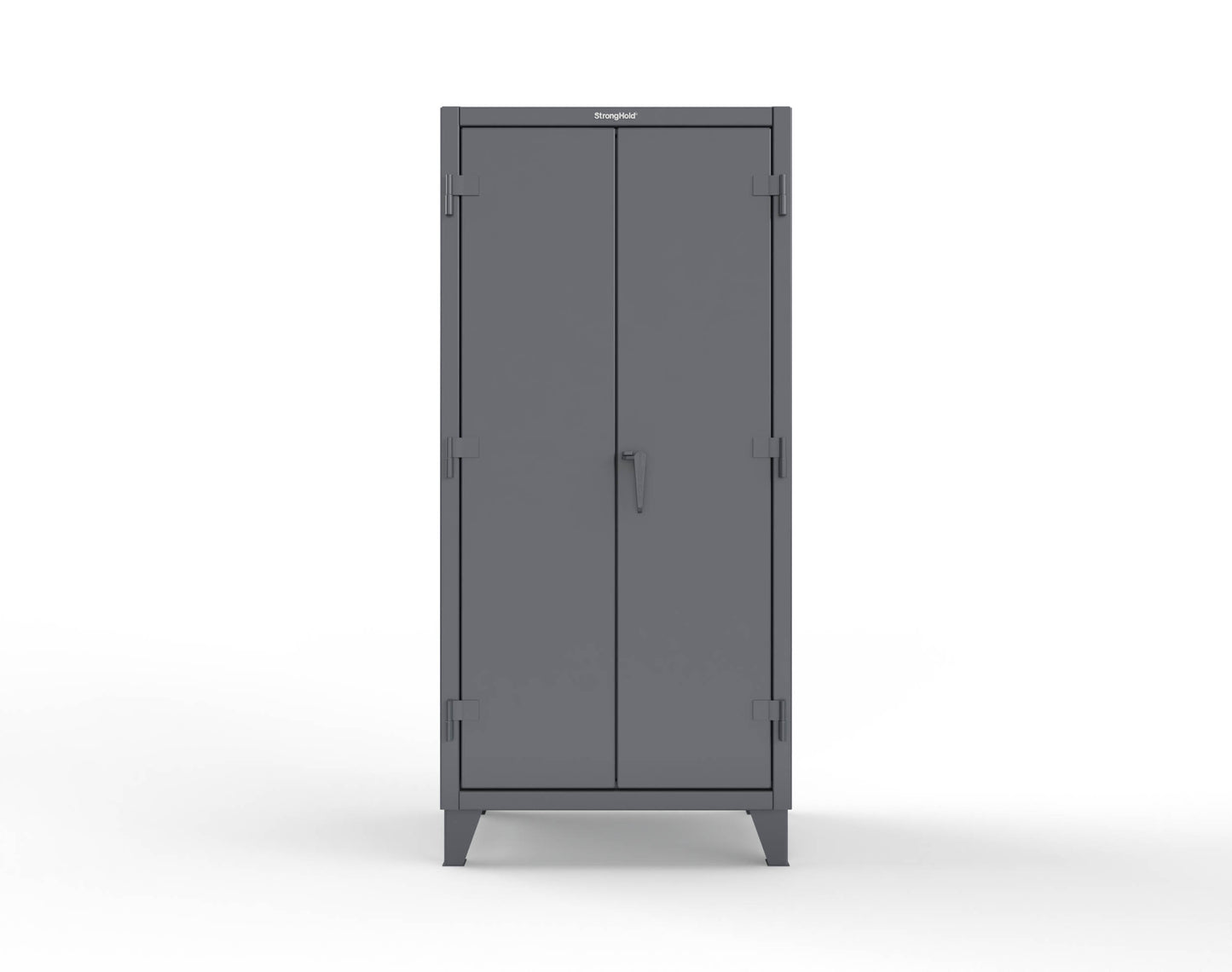 Extreme Duty 12 GA Rigging Cabinet with Hooks - 36 In. W x 24 In. D x 78 In. H - 36-BB-240W/Hooks-7024