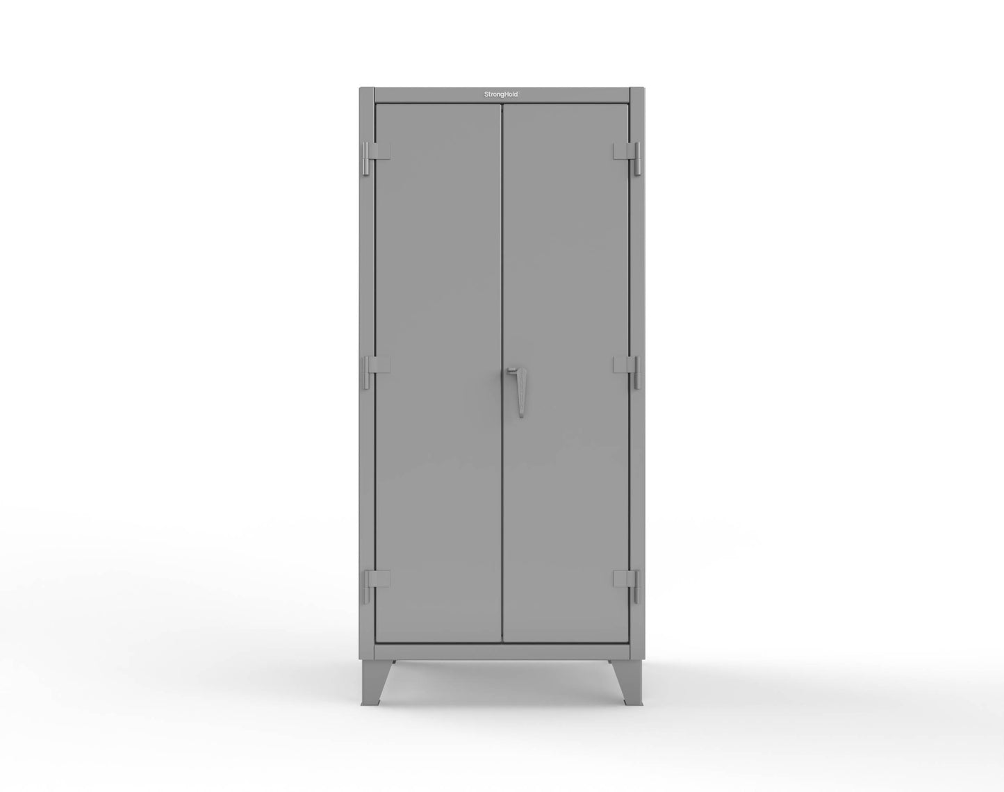 Extreme Duty 12 GA Rigging Cabinet with Hooks - 36 In. W x 24 In. D x 78 In. H - 36-BB-240W/Hooks-7037