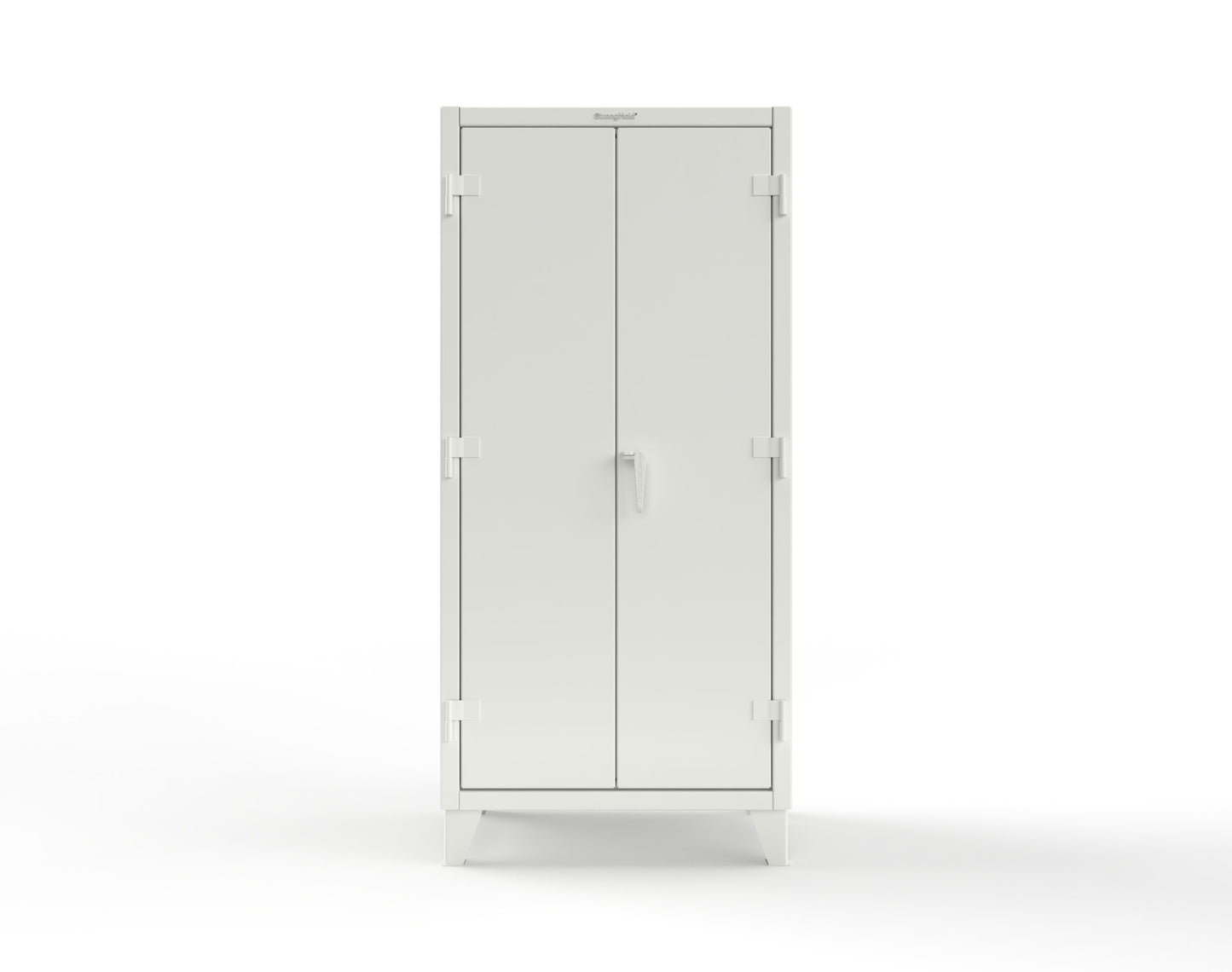 Extreme Duty 12 GA Rigging Cabinet with Hooks - 36 In. W x 24 In. D x 78 In. H - 36-BB-240W/Hooks-9003