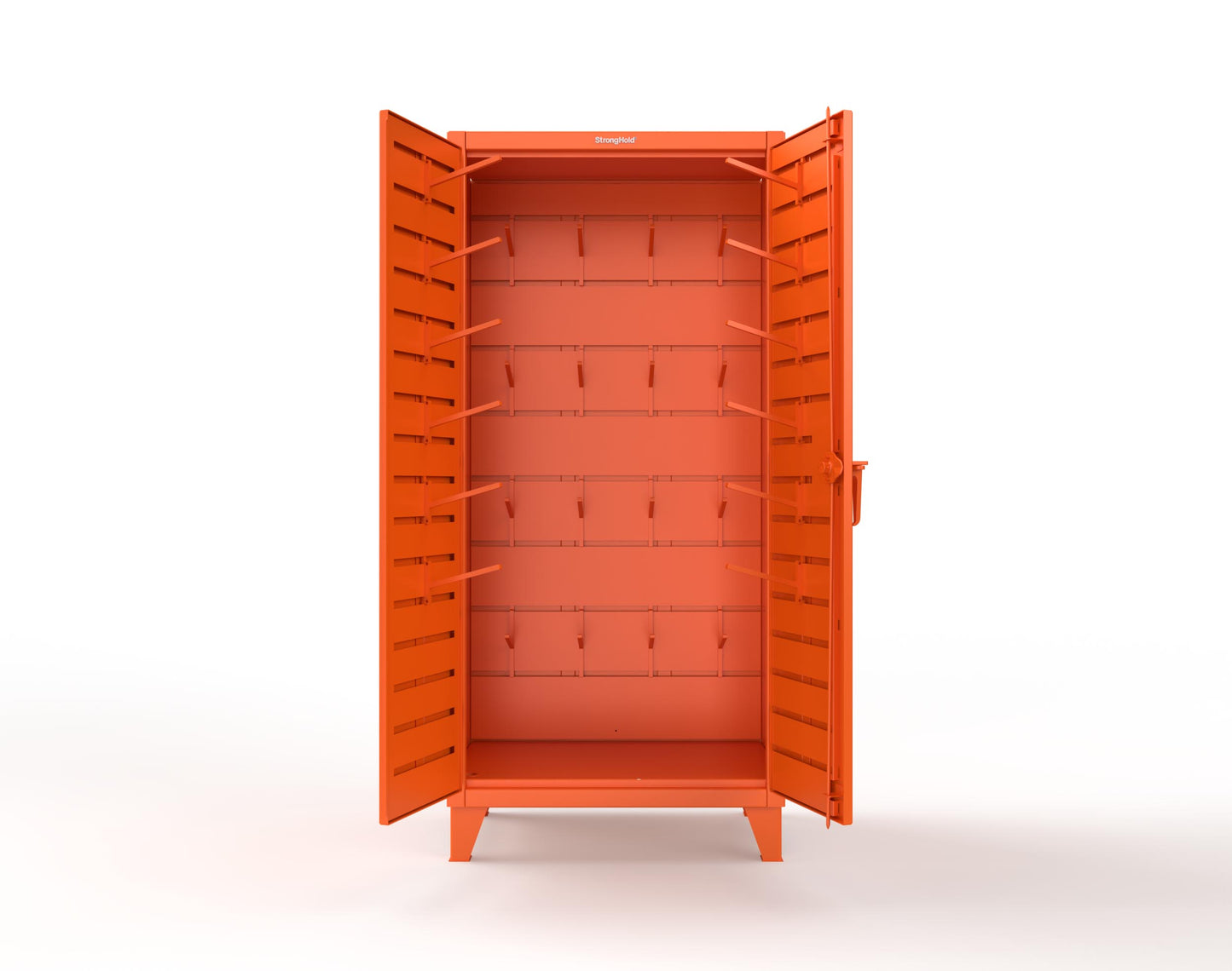 Extreme Duty 12 GA Rigging Cabinet with Hooks - 36 In. W x 24 In. D x 78 In. H - 36-BB-240W/Hooks-2009