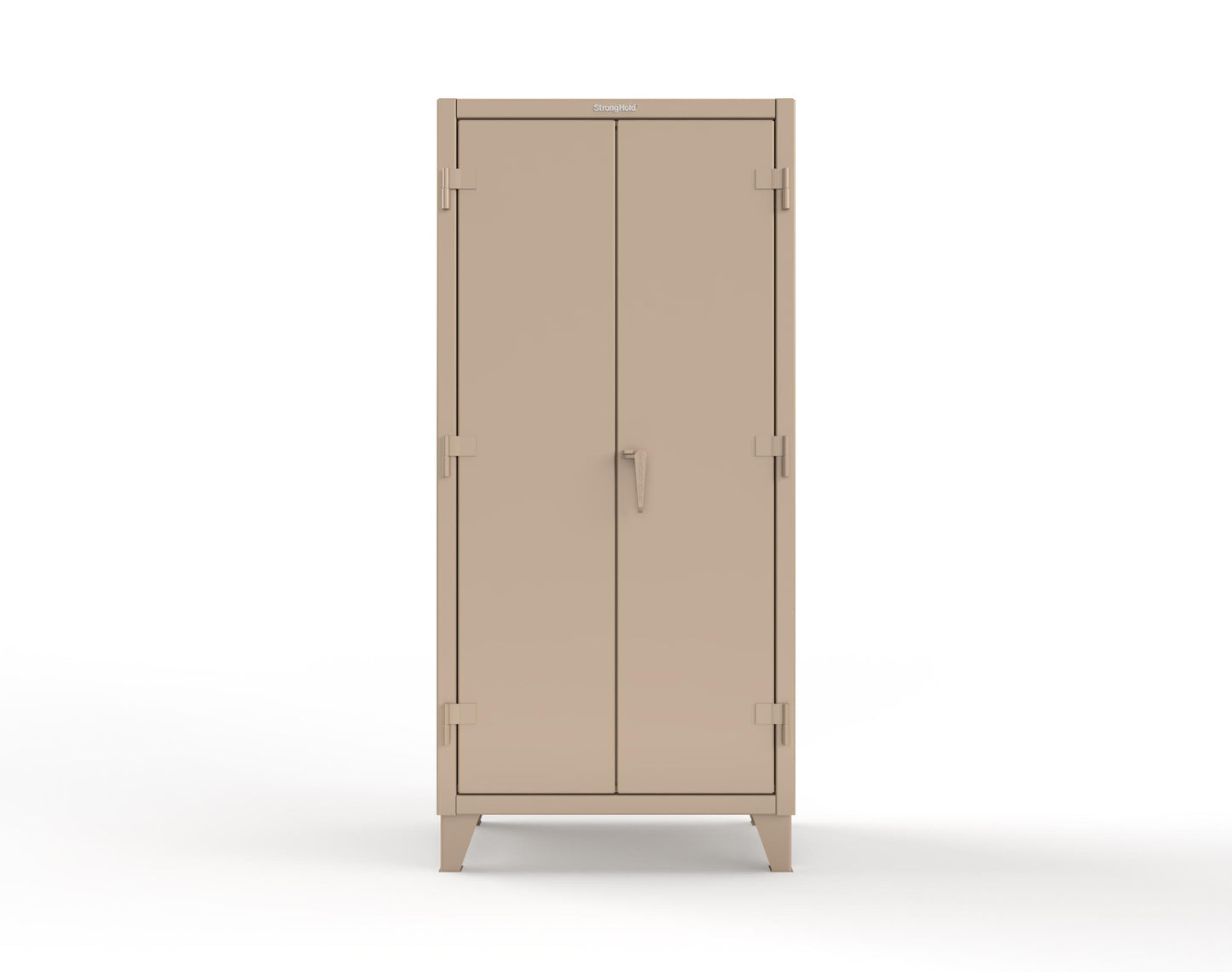 Extreme Duty 12 GA Bin Cabinet with Multiple Sized Bins, 3 Shelves - 36 In. W x 24 In. D x 78 In. H - 36-BBS-243-1019