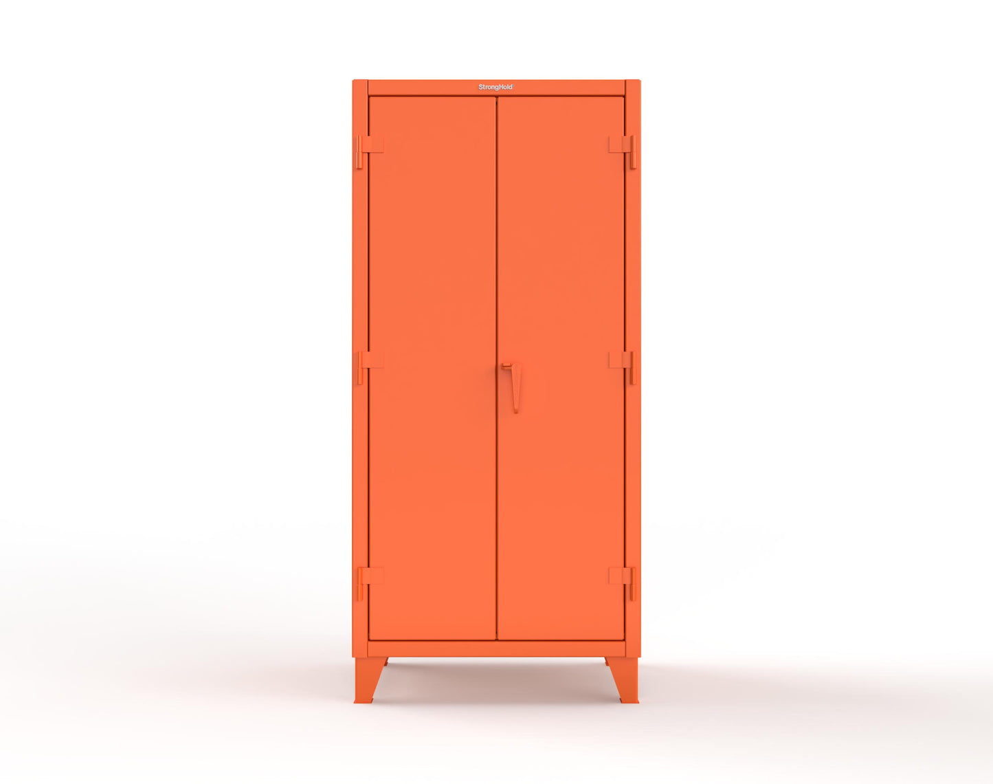 Extreme Duty 12 GA Bin Cabinet with Multiple Sized Bins, 3 Shelves - 36 In. W x 24 In. D x 78 In. H - 36-BBS-243-2009