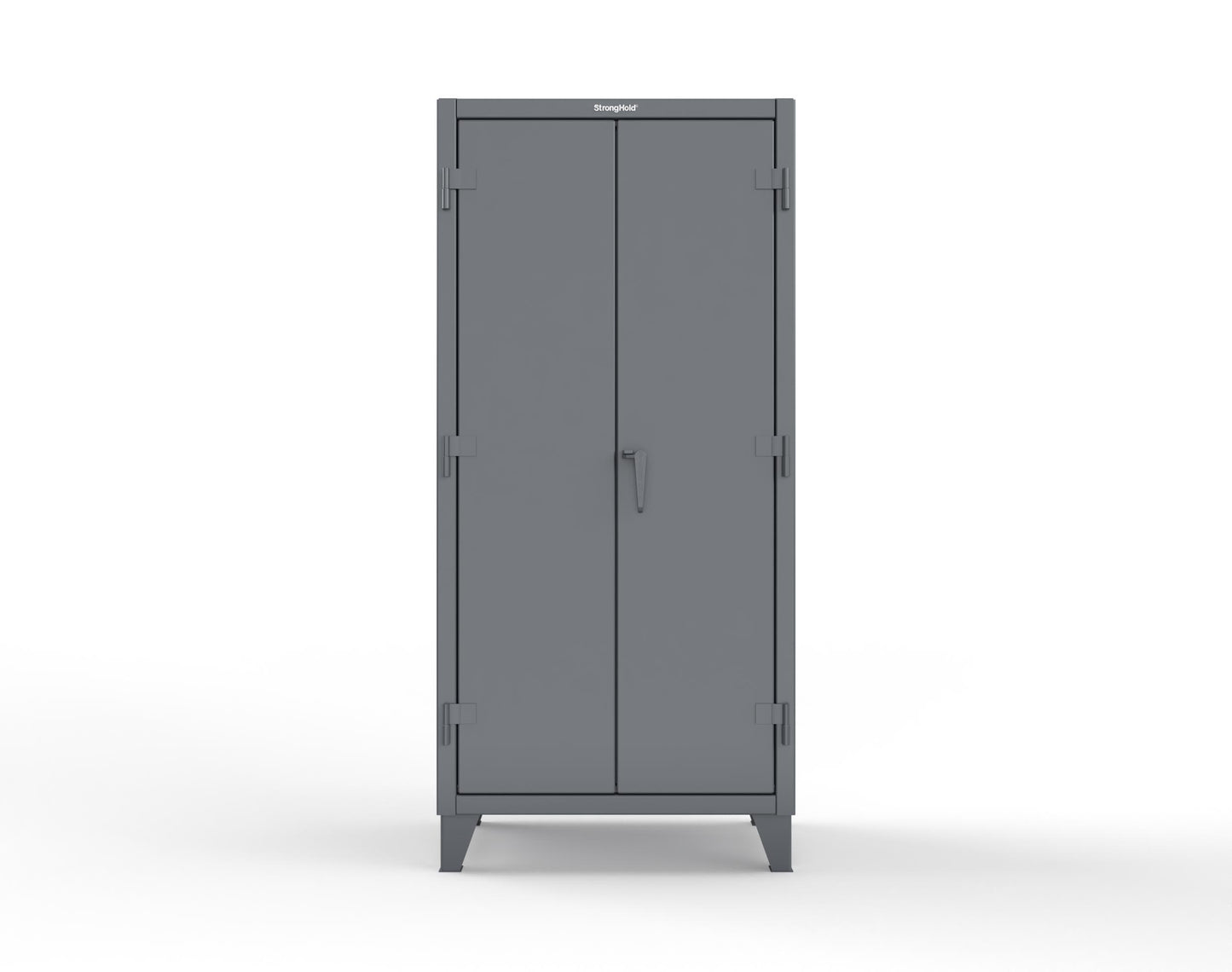 Extreme Duty 12 GA Bin Cabinet with Multiple Sized Bins, 3 Shelves - 36 In. W x 24 In. D x 78 In. H - 36-BBS-243-7024