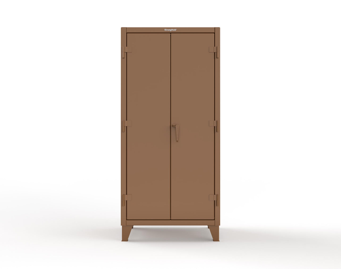 Extreme Duty 12 GA Bin Cabinet with Multiple Sized Bins, 3 Shelves - 36 In. W x 24 In. D x 78 In. H - 36-BBS-243-8008
