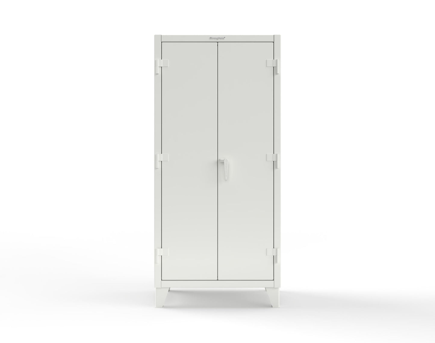 Extreme Duty 12 GA Bin Cabinet with Multiple Sized Bins, 3 Shelves - 36 In. W x 24 In. D x 78 In. H - 36-BBS-243-9003